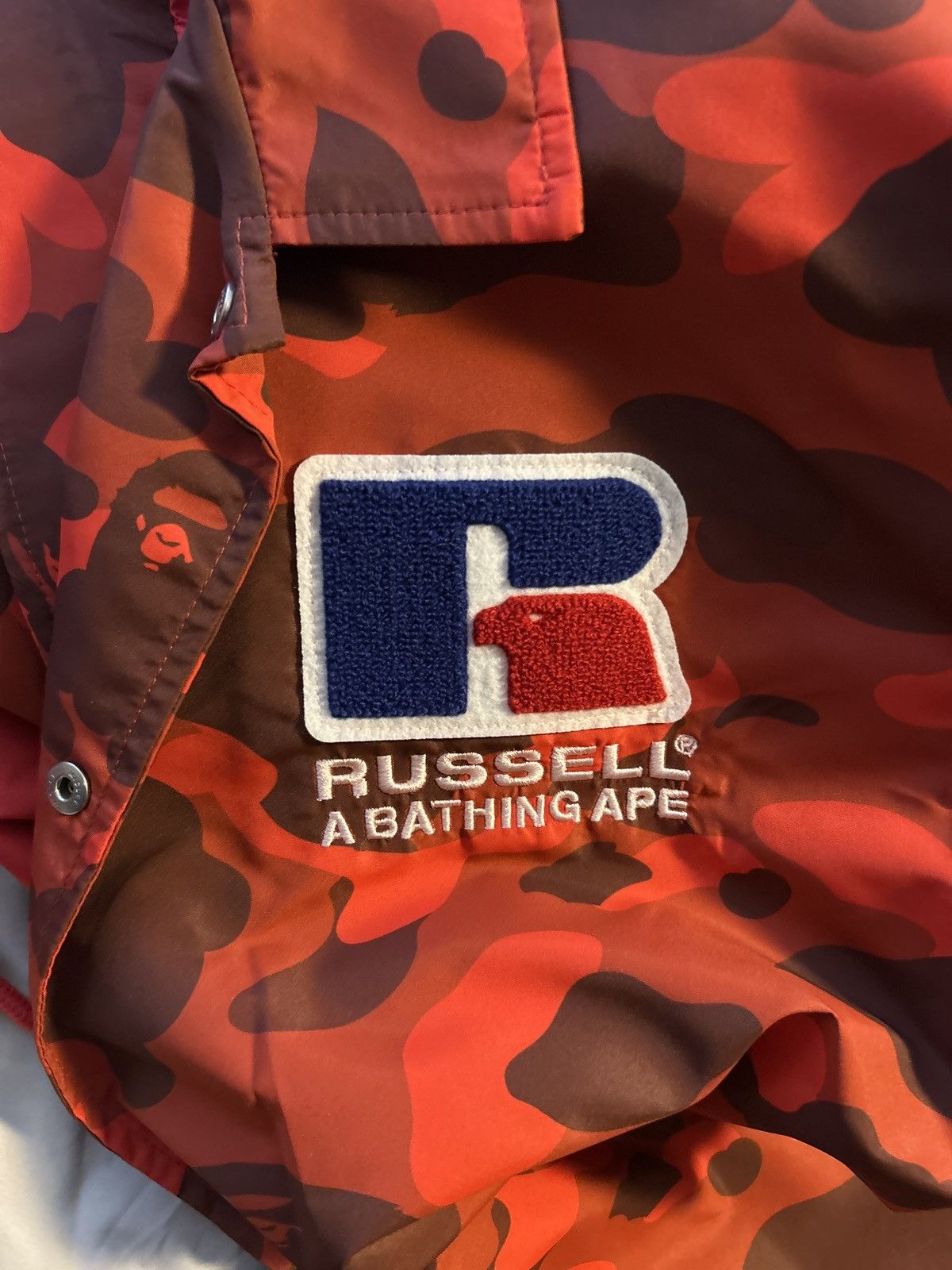 Bape bape russel jacket Size US XL / EU 56 / 4 - 6 Thumbnail