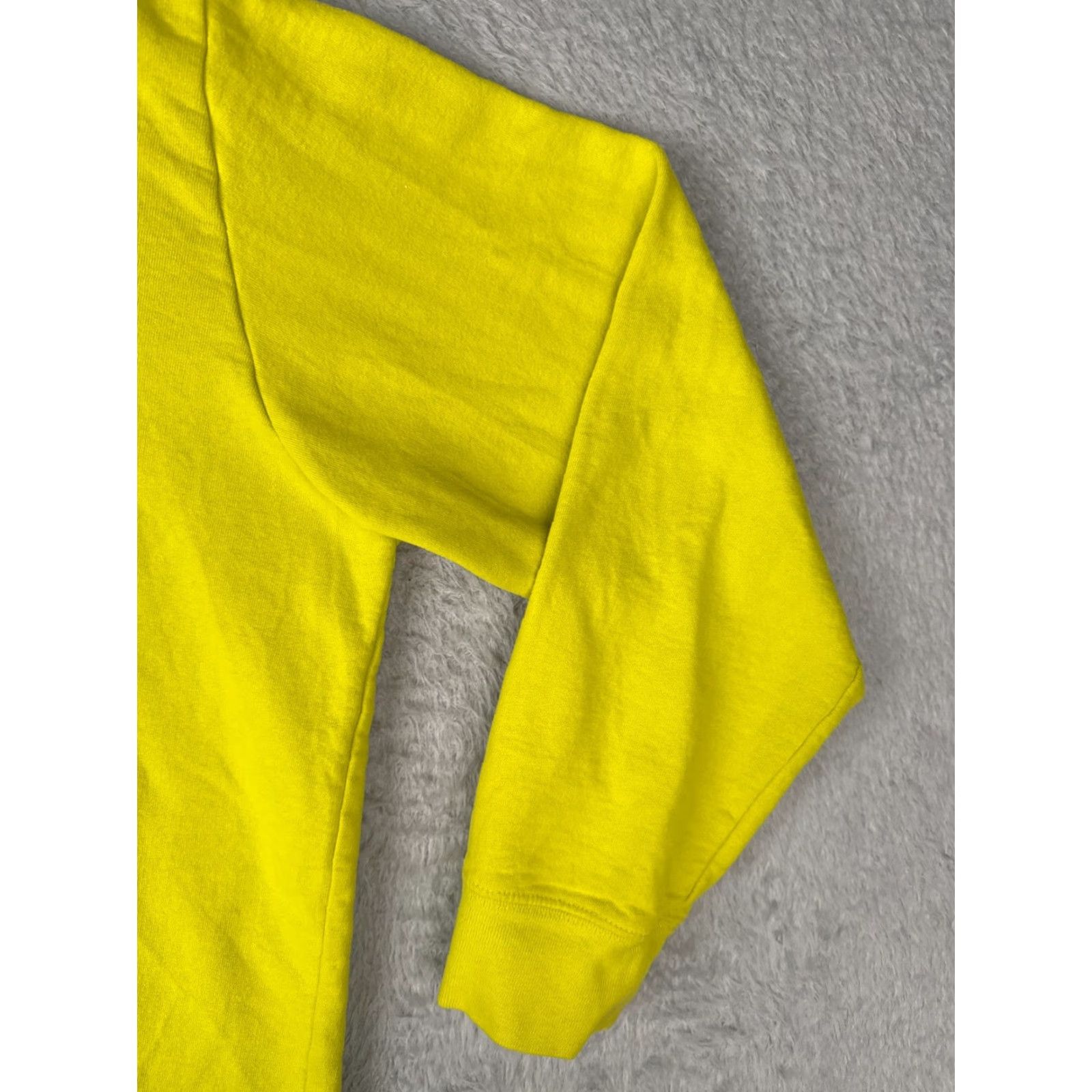 The North Face The North Face Hoodie Large Yellow Pullover Jersey Half Dome Logo Sweater Mens Size US L / EU 52-54 / 3 - 2 Thumbnail