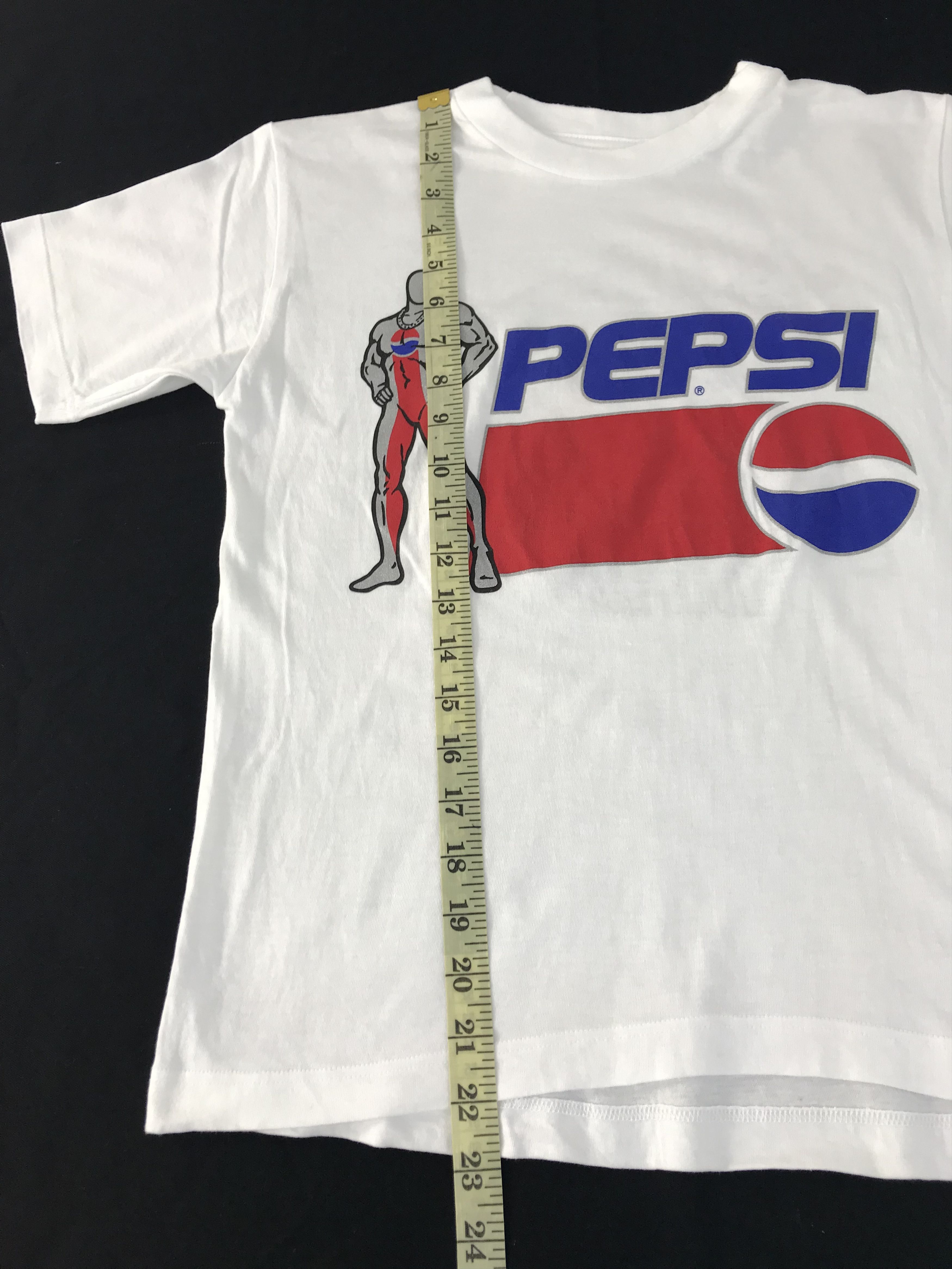 Pepsi Pepsi Man By Pepsi Big Logo Printed Tee T-shirt Size S / US 4 / IT 40 - 9 Thumbnail