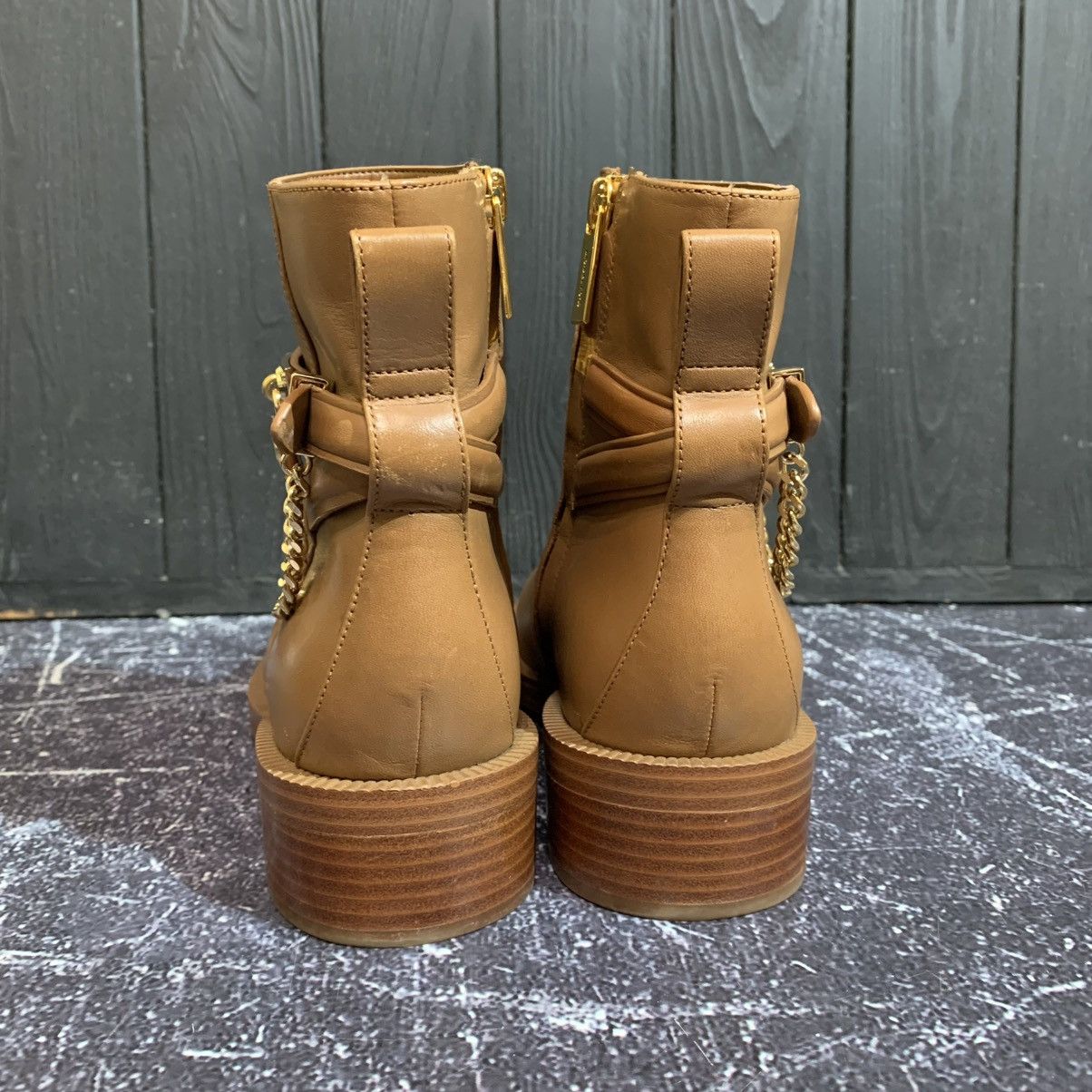 Michael Kors Michael KORS Hamilton Leather Ankle Leather Boots Size 5M 36 Size US 5 / IT 35 - 8 Thumbnail