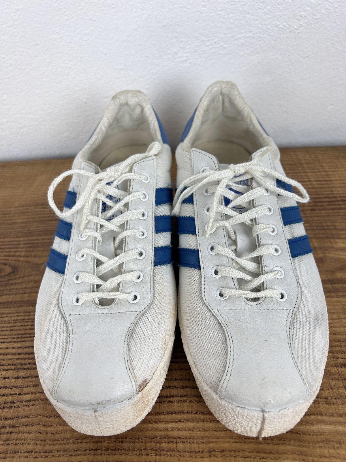 Adidas 70s Vintage Adidas llie Nastase Tennis Archive Shoes Size US 10 / EU 43 - 15 Thumbnail