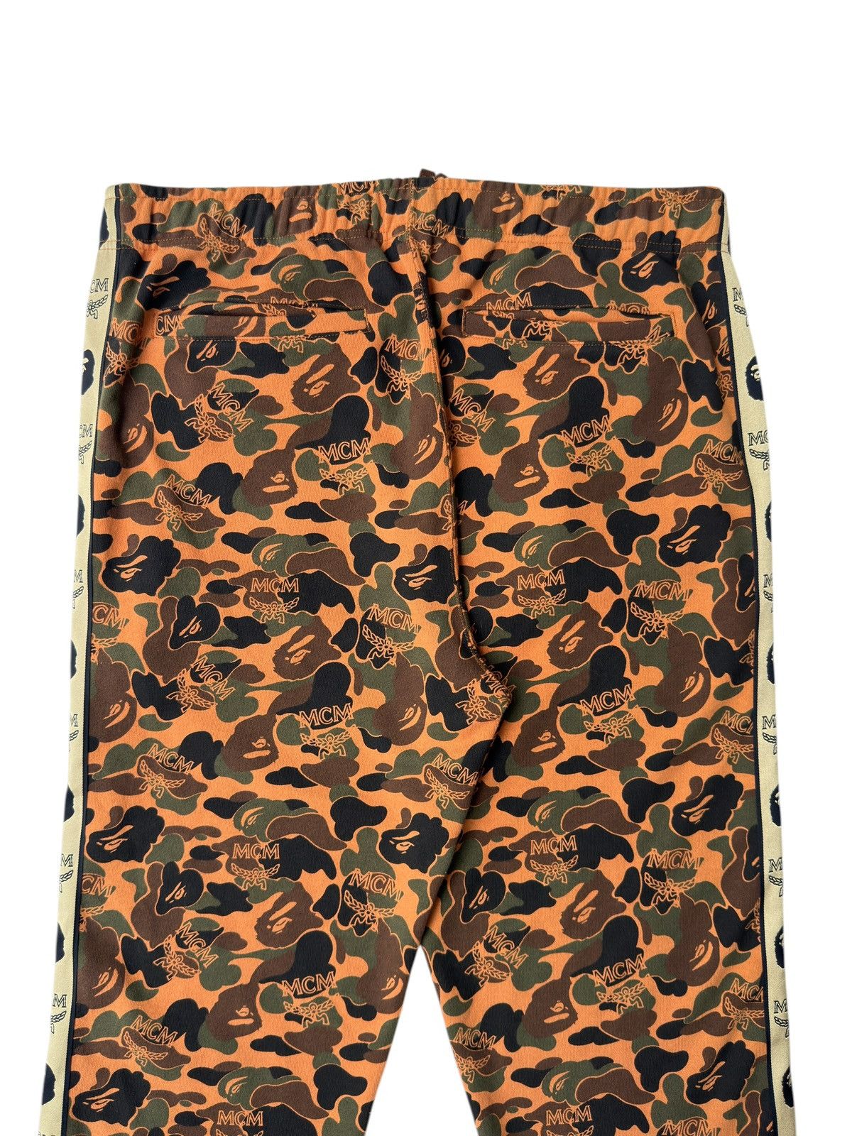 Bape × MCM BAPE x MCM Camo Track Sweatpants Size US 34 / EU 50 - 6 Thumbnail