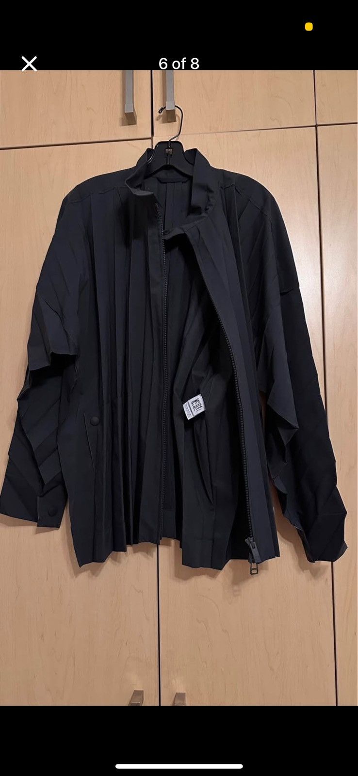 Pleats Please Issey Miyake Homme Plisse Issey Miyake Charcoal Edge Jacket Size US L / EU 52-54 / 3 - 7 Thumbnail