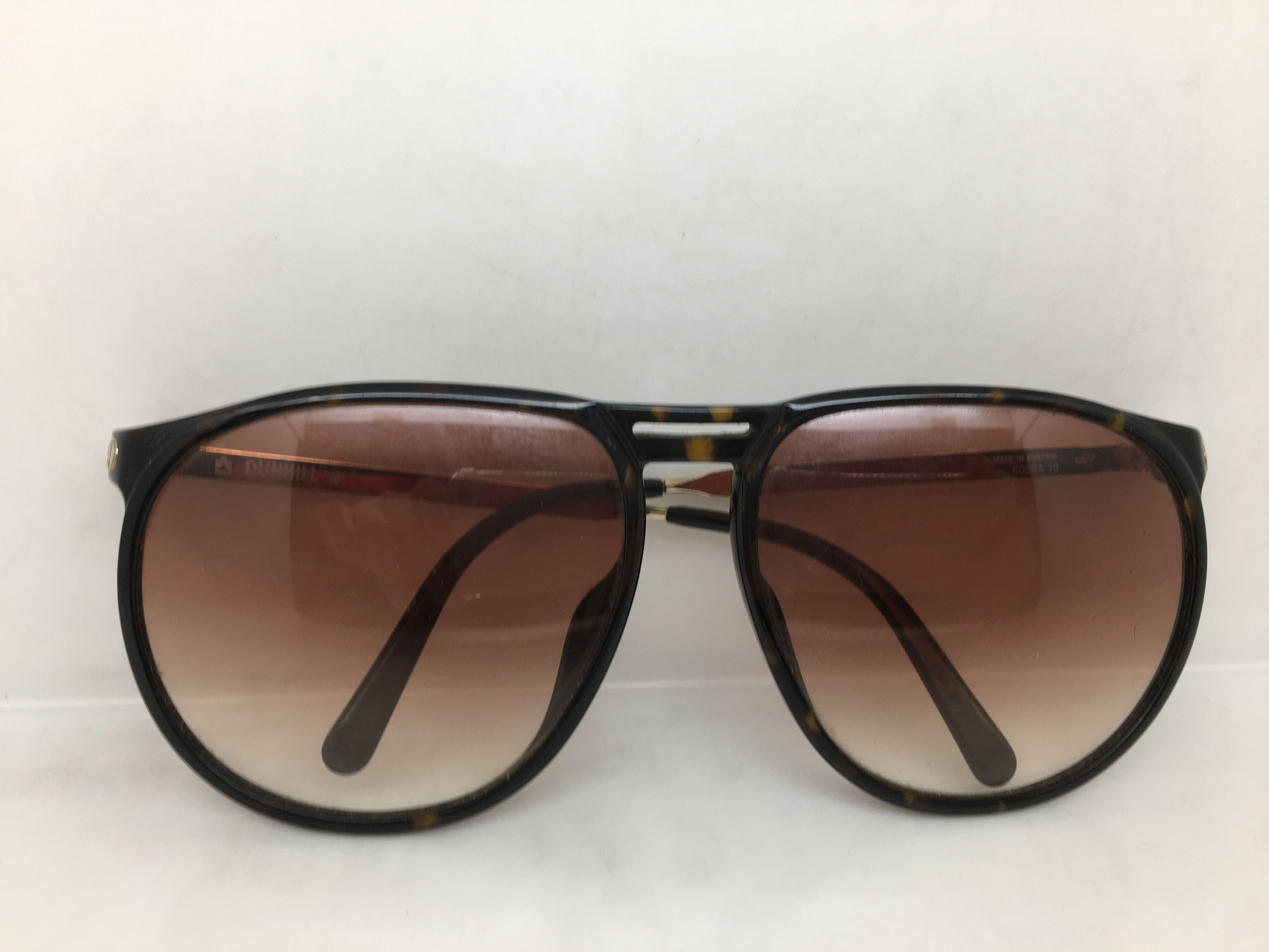 Vintage Vintage Dunhill 6009A Optyl AviatorSunglasses Frame Size ONE SIZE - 8 Thumbnail