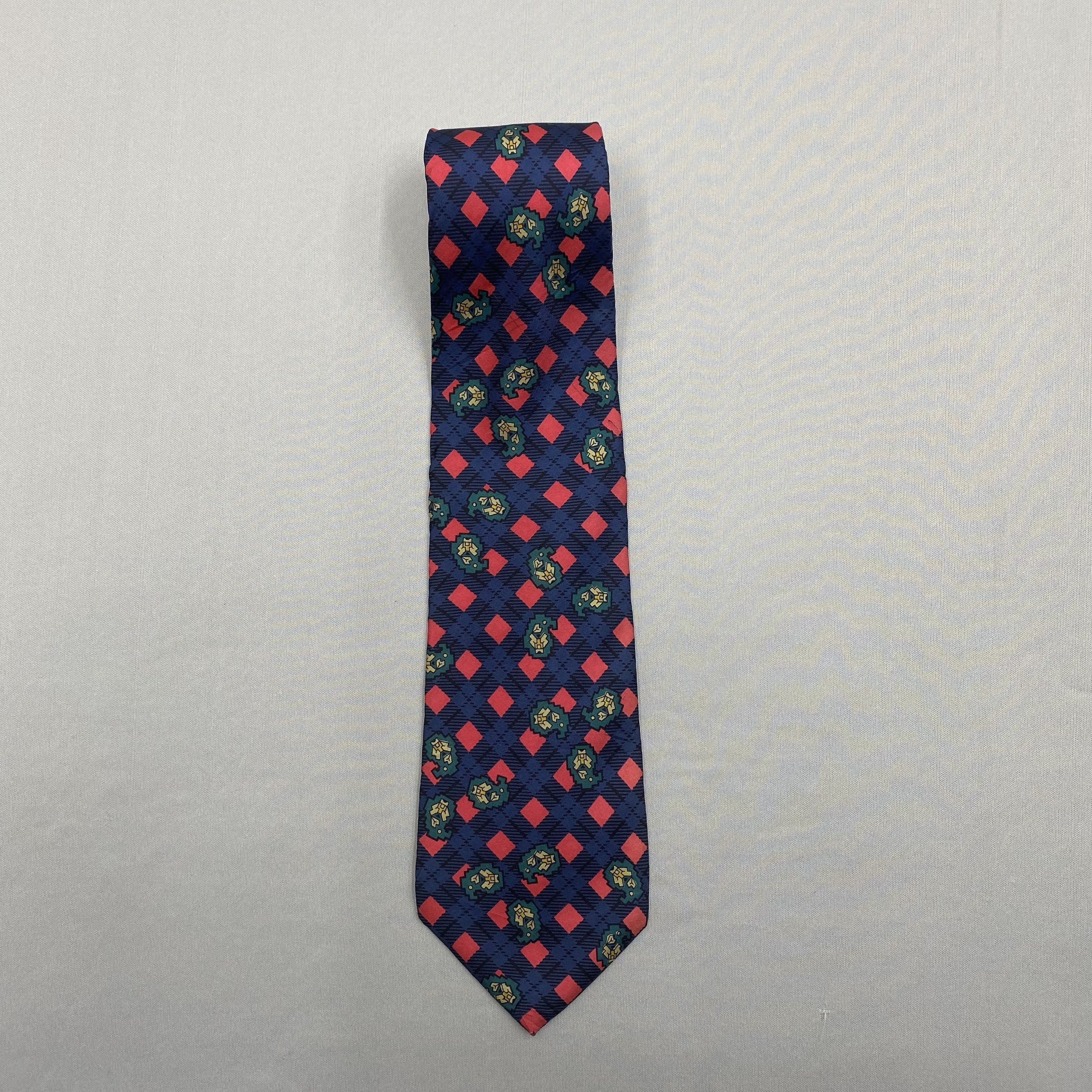 Japanese Brand Vintage Pierre Balmain SILK Necktie Cravate Pure Silk Size ONE SIZE - 3 Thumbnail