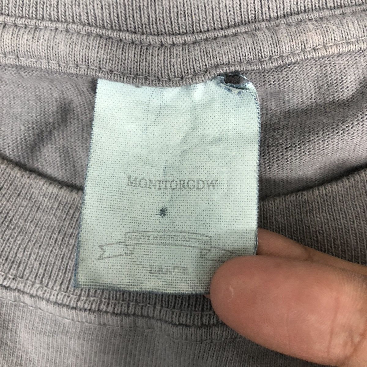 Japanese Brand MONITOR GDW Reflective Logo Art Graffiti Tee Shirt Size US L / EU 52-54 / 3 - 6 Thumbnail
