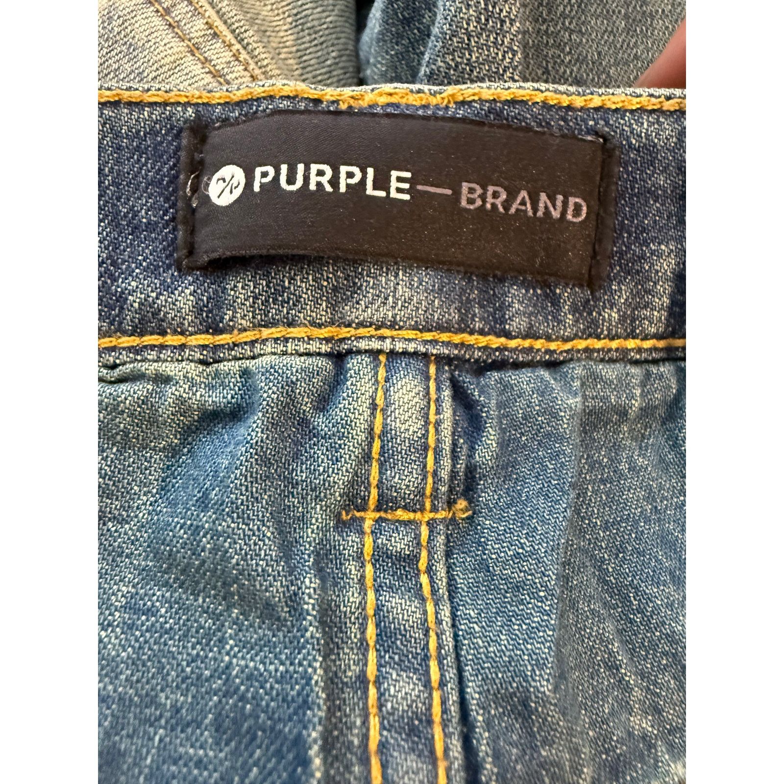 Purple Brand Purple Brand Jeans Blue Used 32 Size US 32 / EU 48 - 4 Thumbnail