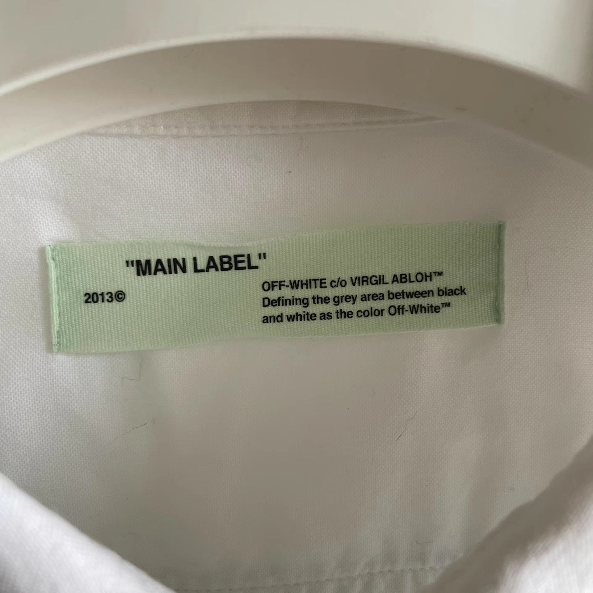Officine Creative Off-White White Arrow Shirt OS S Size US S / EU 44-46 / 1 - 4 Thumbnail