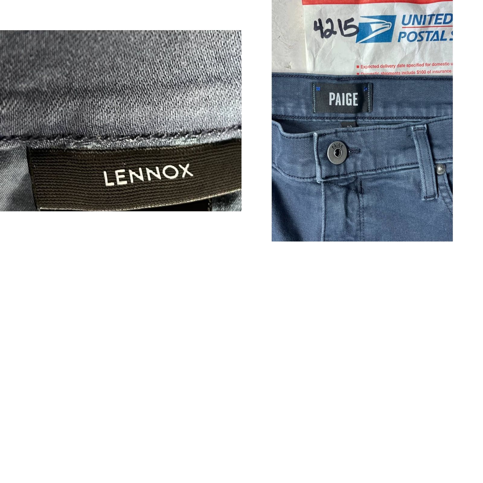Paige Paige Jeans Men 38 Dark Wash Stretch Federal Lennox Straight Blue 5-Pocket Regular Rise N/A 38 jeans Cowboys theme Mens Size US 38 / EU 54 - 9 Thumbnail