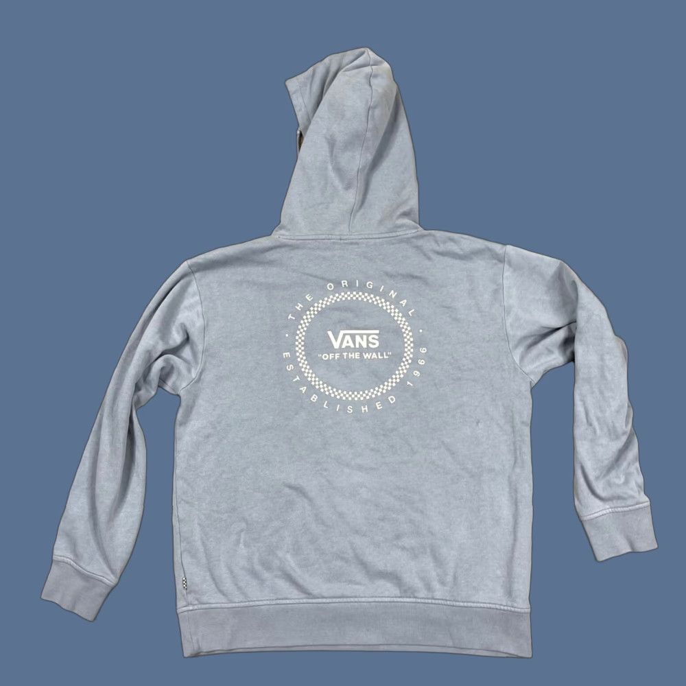 Vans Vans Hoodie WOMEN'S Size M Blue Pullover Hooded Sweatshirt CROPPED Skateboarding Size M / US 6-8 / IT 42-44 - 1 Thumbnail
