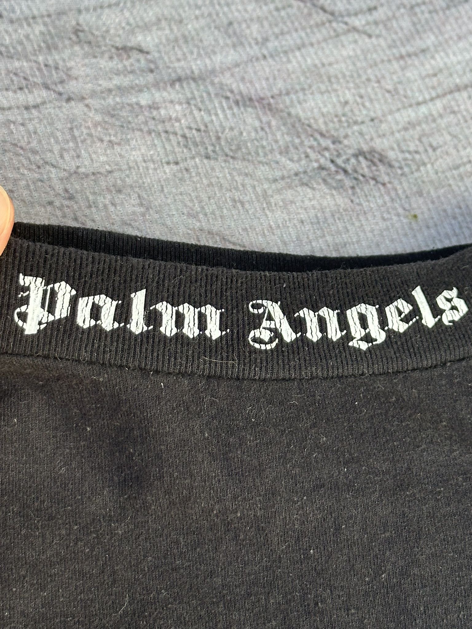 Palm Angels Palm Angels T-Shirt Big Back Logo Print Black Size US XS / EU 42 / 0 - 10 Thumbnail