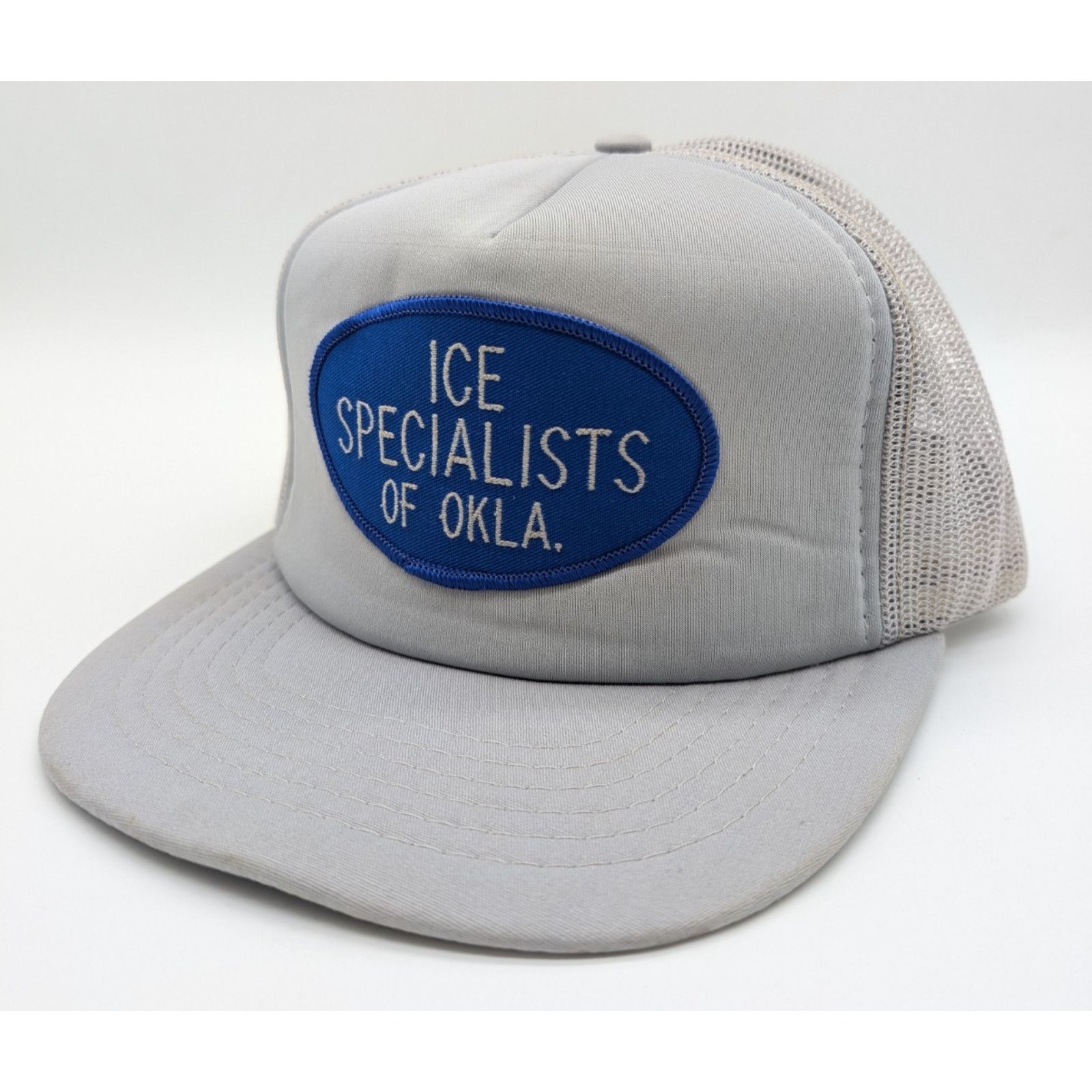 Yupong Vintage ICE SPECIALISTS of Oklahoma Snapback Trucker Hat Cap Size ONE SIZE - 1 Thumbnail