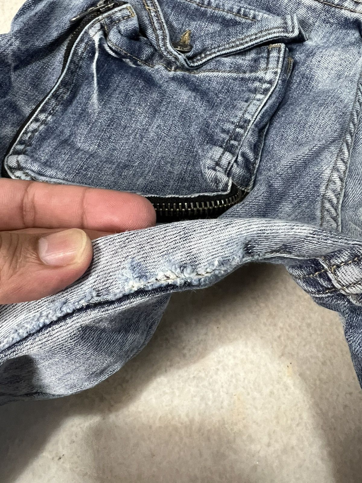 PPFM PPFM CURVED PUNK JEANS Size US 30 / EU 46 - 12 Thumbnail