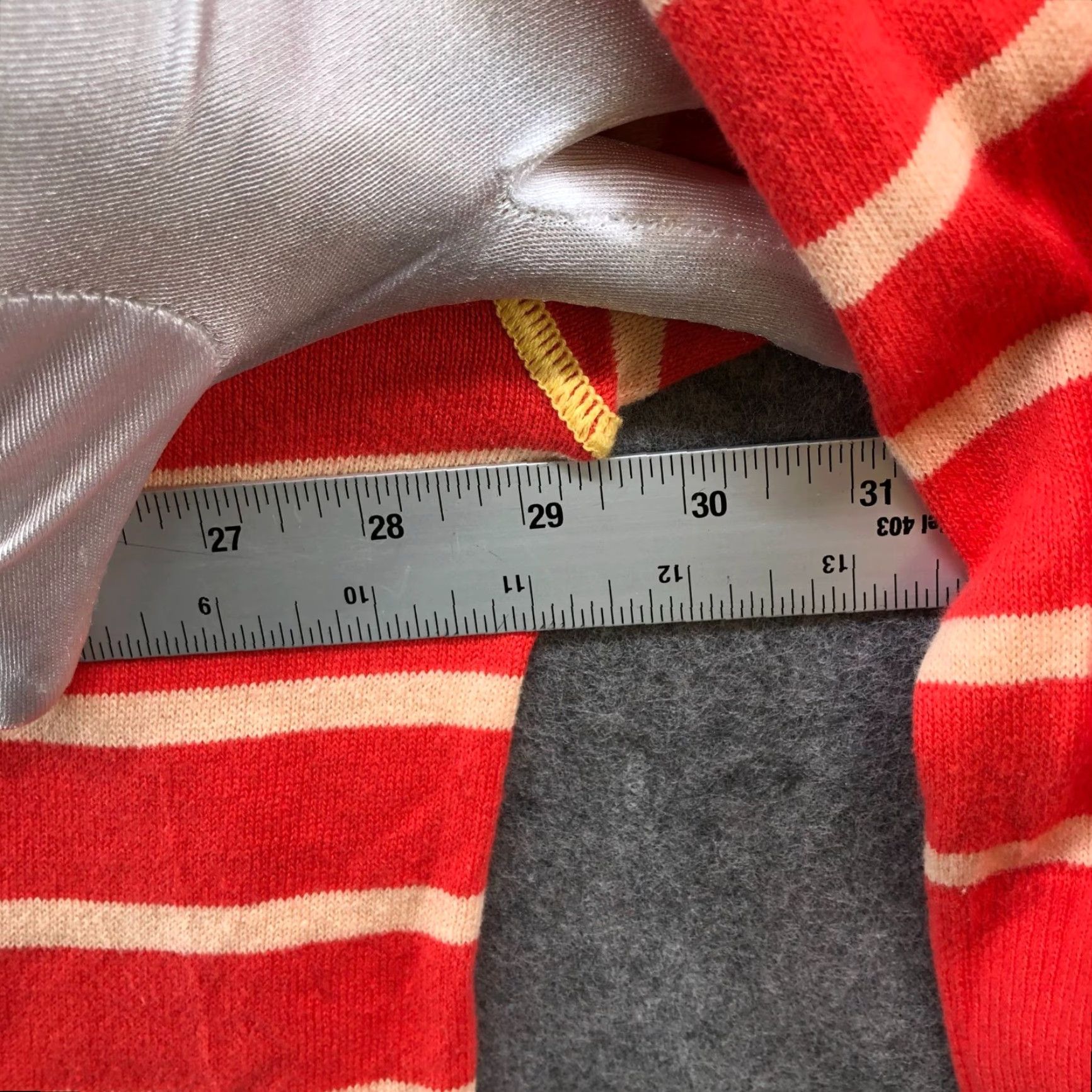 Vintage VINTAGE? No — Zuda Sweater Womens 2X Coral Pink Striped Relaxed Cotton Round Neck Pullover Knit Casual 2X Womens Size XXL / US 16-18 / IT 52-54 - 7 Thumbnail