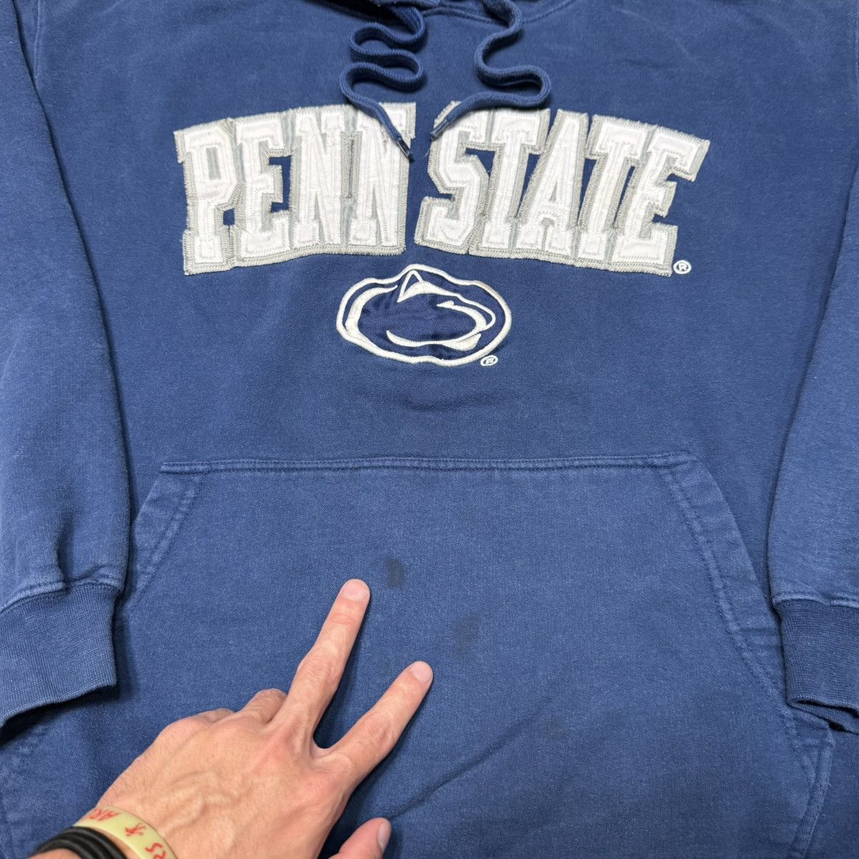 Champion Vintage Penn State University Y2K Hoodie Sweatshirt Size US XL / EU 56 / 4 - 6 Thumbnail