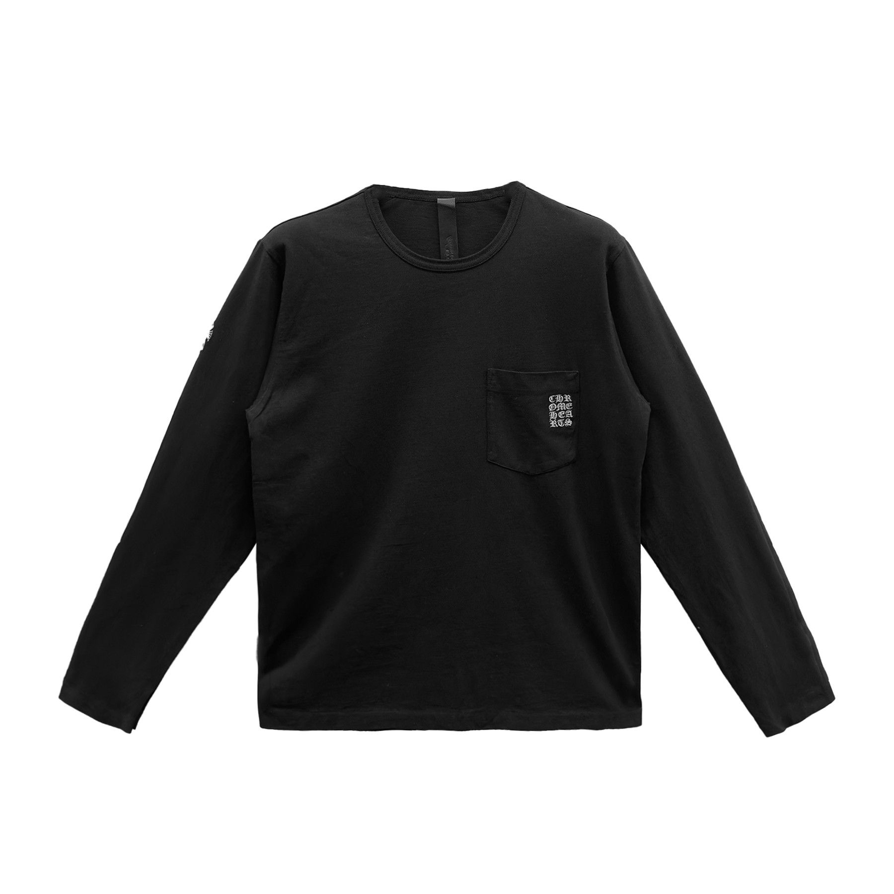 Chrome Hearts 2010 Chrome Hearts CREW Pocket Long Sleeve tee | Grailed