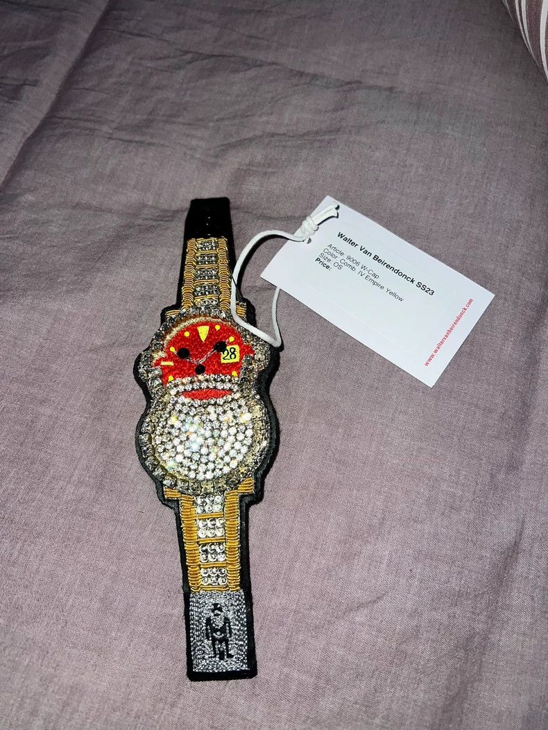 Walter Van Beirendonck Walter Van Beirendonck 22AW Crystal Bracelet - dmc Size ONE SIZE - 1 Thumbnail