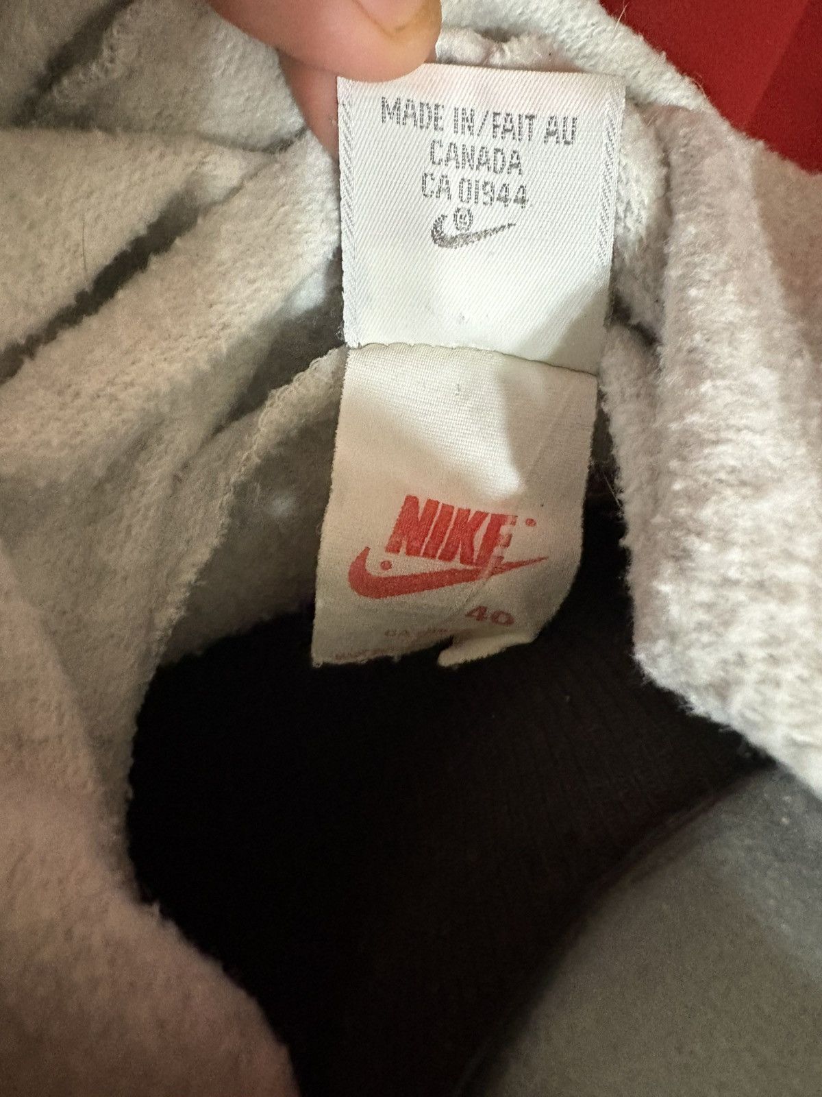 Nike Vintage Nike Hoodie 90’s Box Logo Just Do It Grail Size US M / EU 48-50 / 2 - 5 Thumbnail