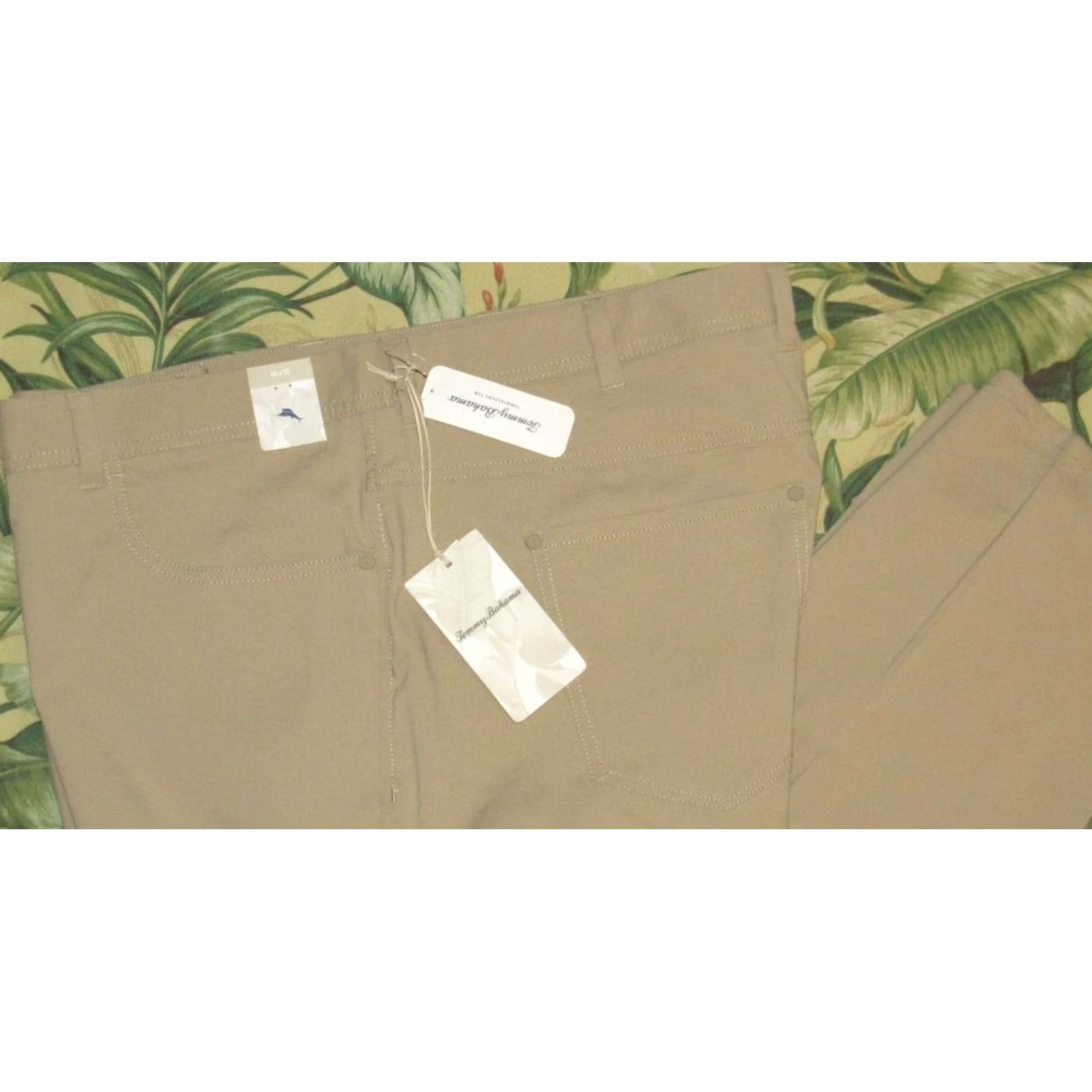 TOMMY BAHAMA Stone Island Zone Performance 5 Pocket Pants 46 x 32