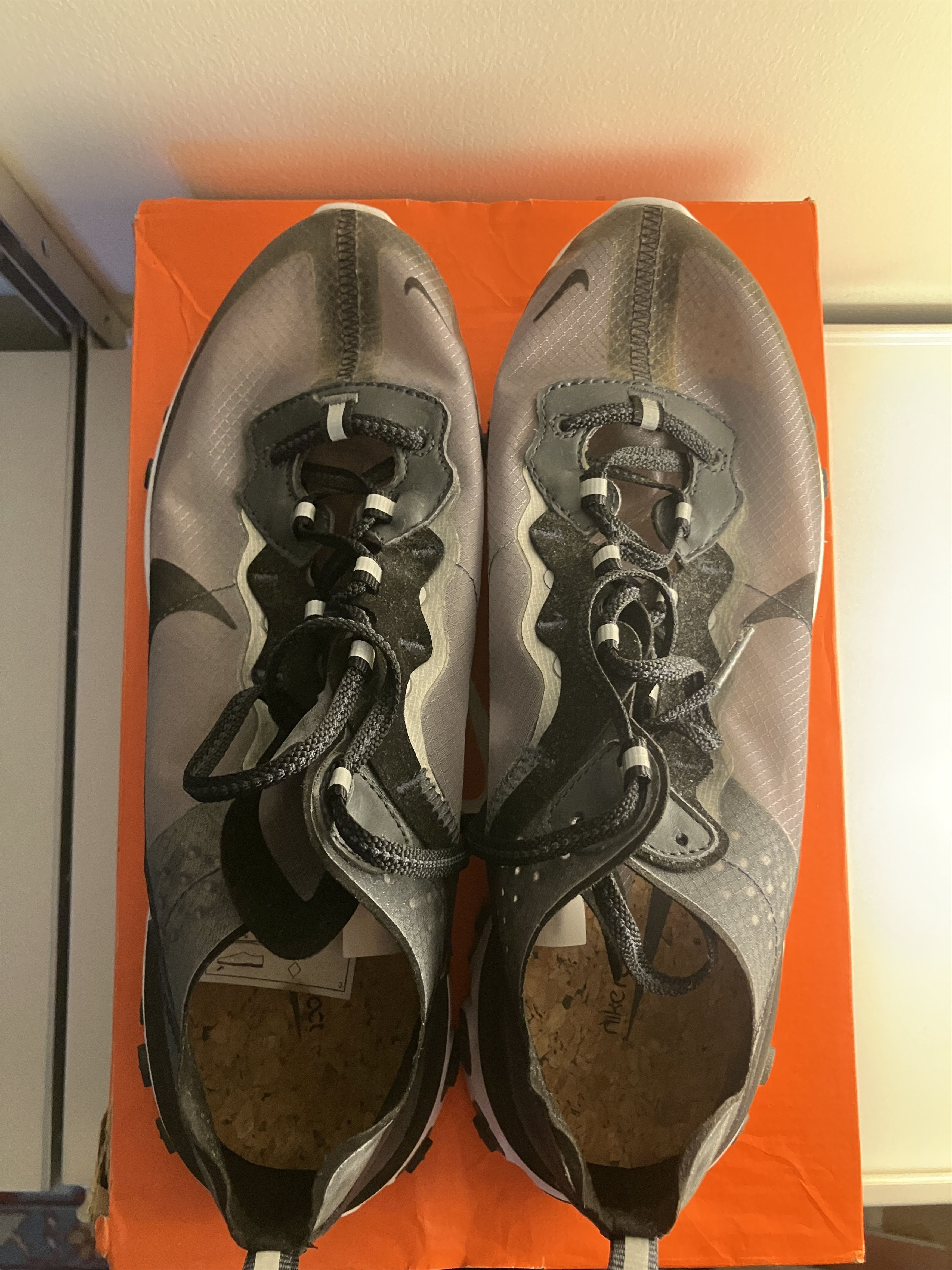 Nike NIKE REACT ELEMENT 87 'ANTHRACITE Size US 9.5 / EU 42-43 - 3 Thumbnail