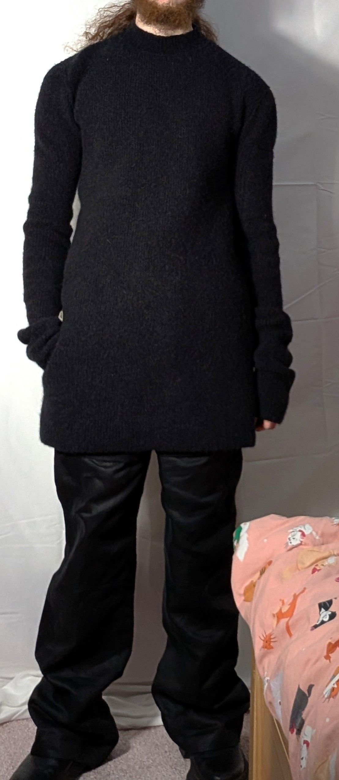 Rick Owens Rick Owens Porterville F/W 24 Subhuman alpaca blend knit Size US M / EU 48-50 / 2 - 4 Thumbnail