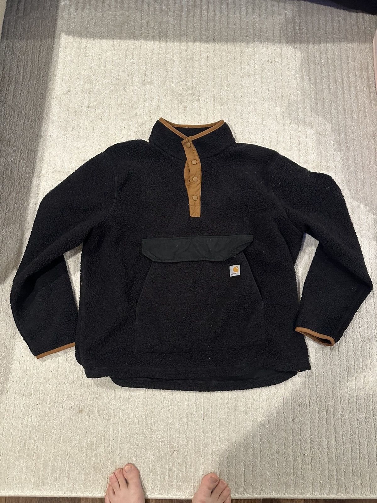 Carhartt Carhartt 3/4 Fleece Size US XL / EU 56 / 4 - 1 Thumbnail