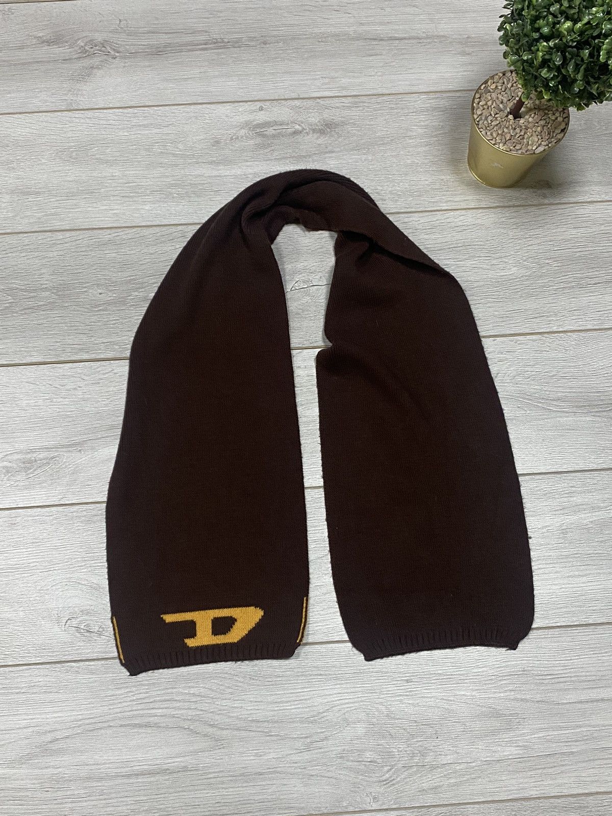Diesel Diesel big D vintage scarf Italy Size ONE SIZE - 1 Thumbnail