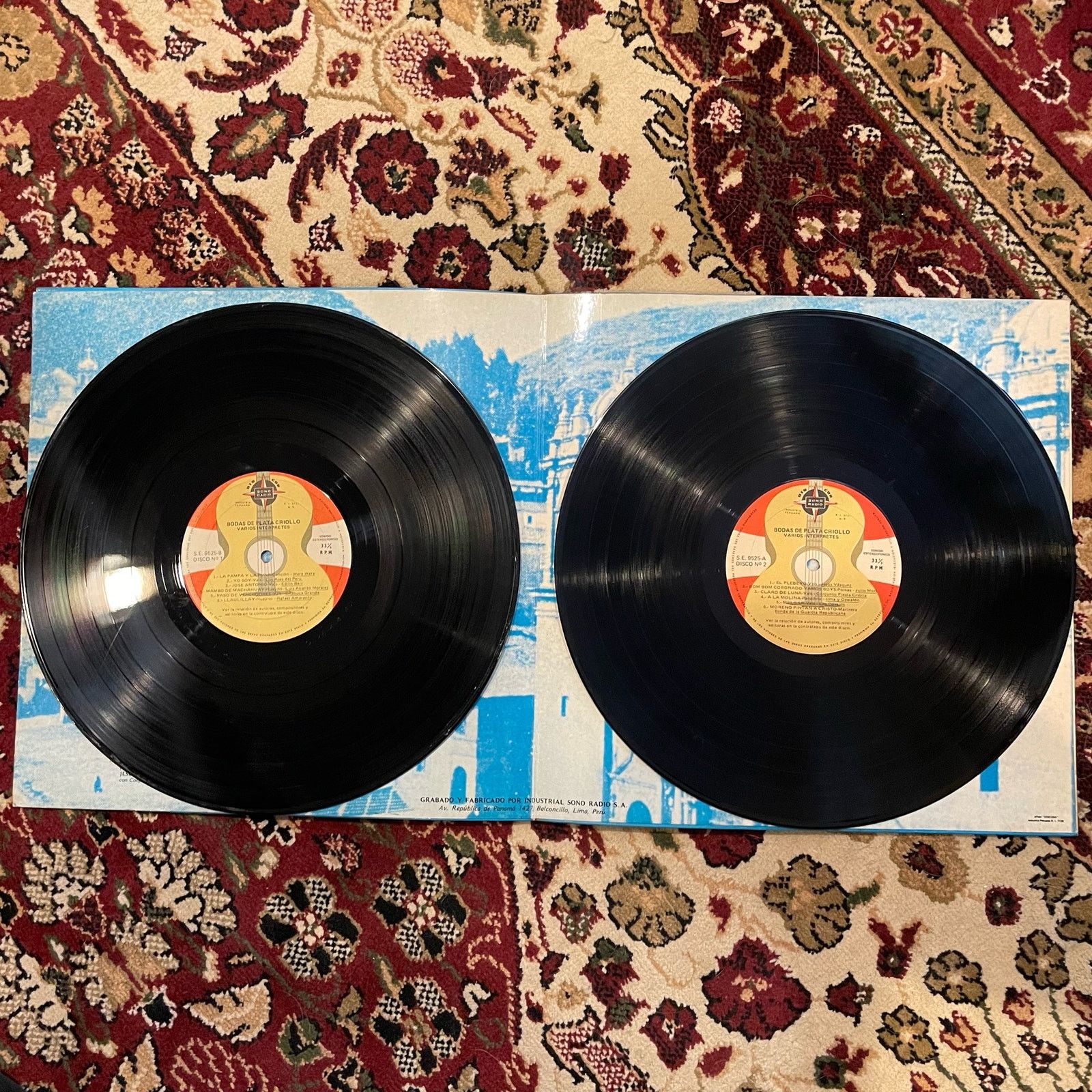 INTENTIONALLY BLANK Bodas De Plata 2xLP vintage vinyl record peru folk latin Size ONE SIZE - 5 Thumbnail