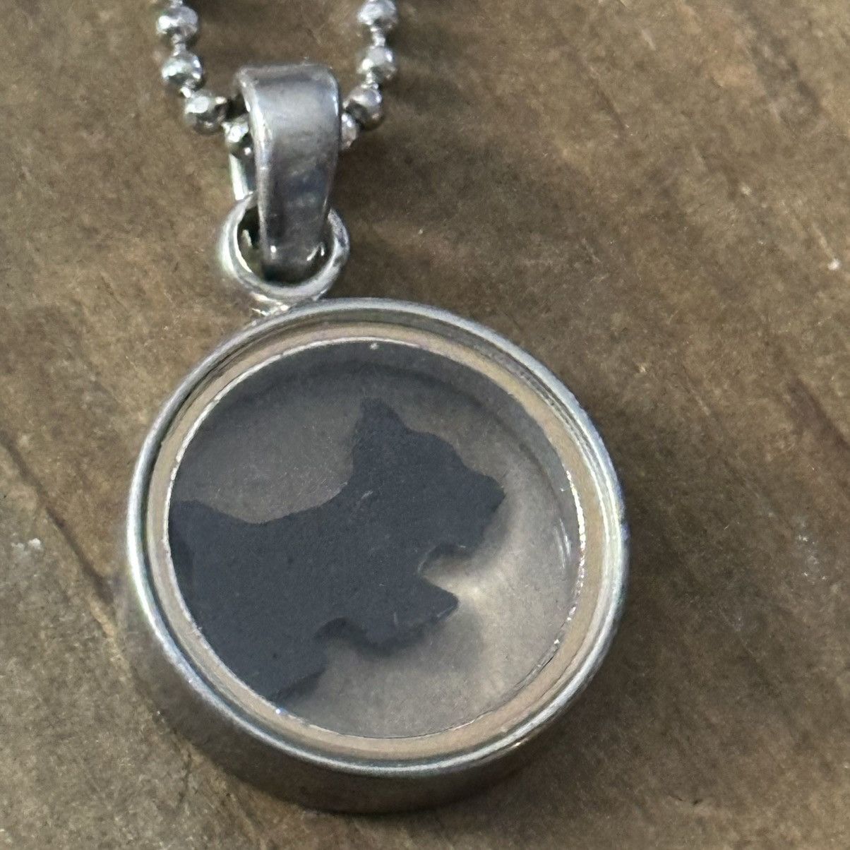 Other × Vintage Vintage Agatha Paris clear pendant black dog necklace Size ONE SIZE - 3 Thumbnail