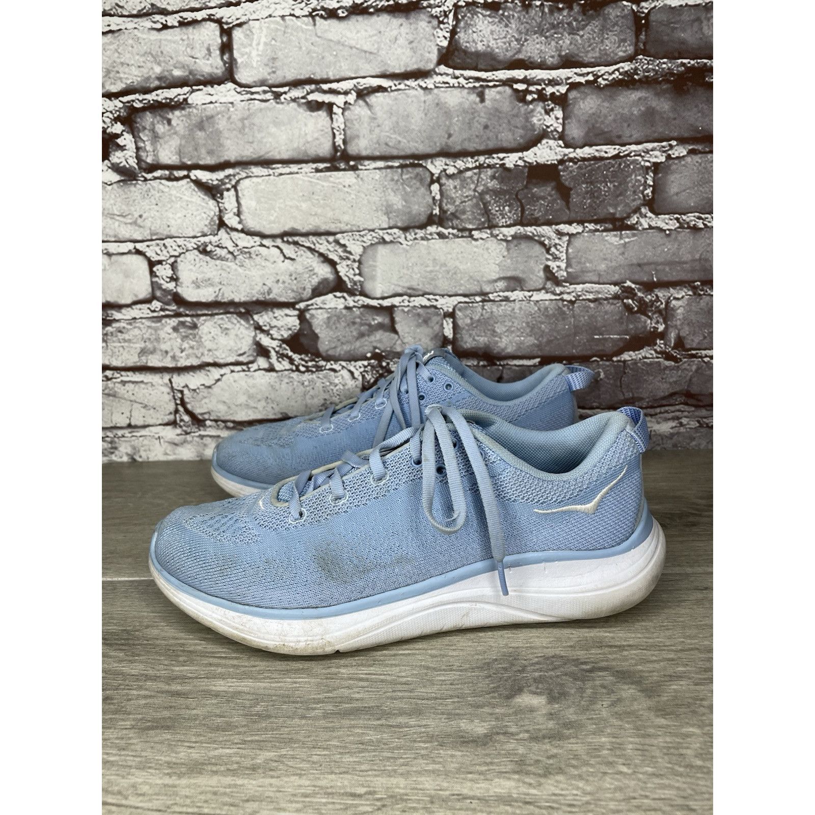 Hoka Hoka One One Hupana Flow Blue Fabric Running Shoes Sneakers Size US 8 / IT 38 - 8 Thumbnail