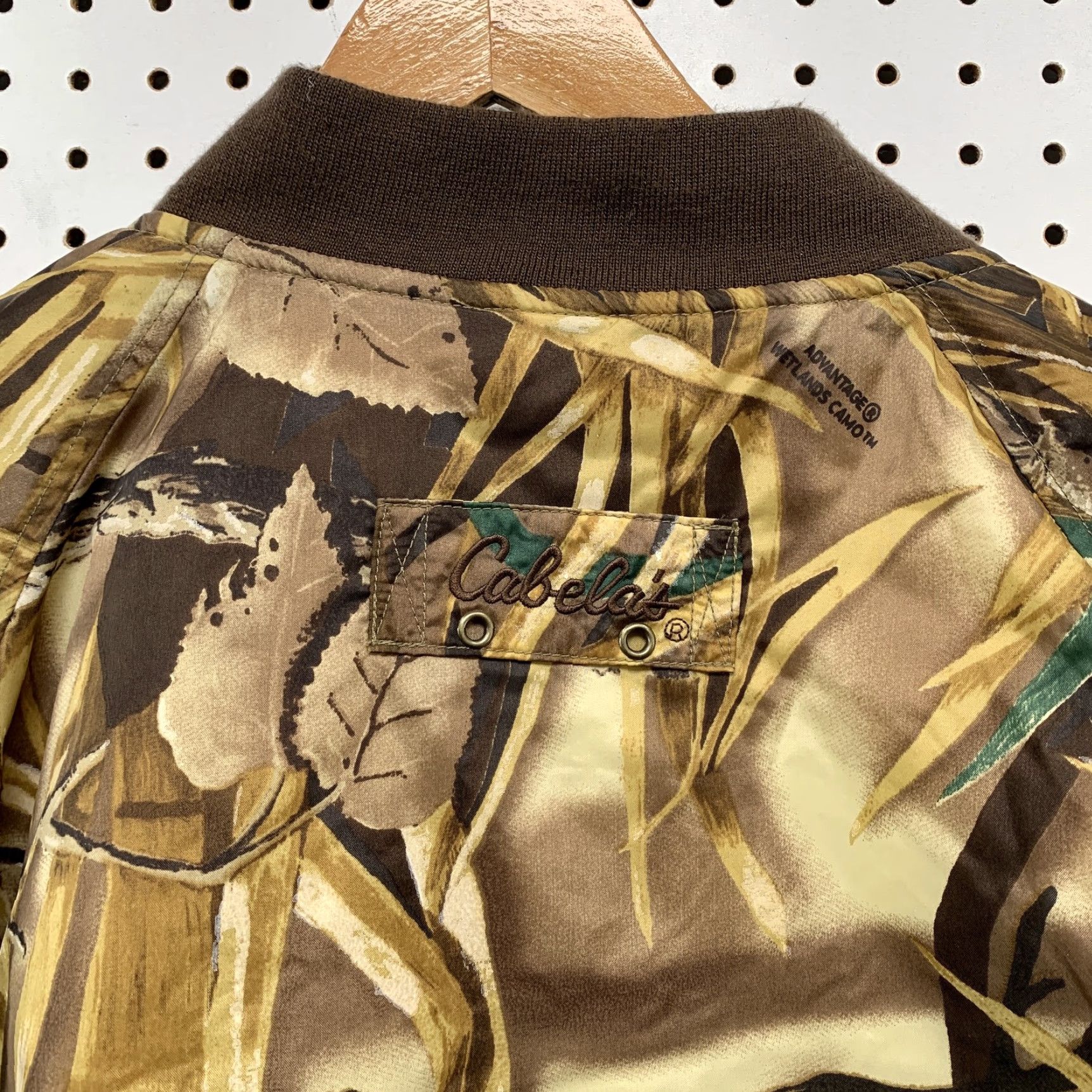 Vintage VINTAGE Cabela's Bomber Jacket Mens Large Camouflage Nylon Insulated Zip Up Outdoor Size US L / EU 52-54 / 3 - 7 Thumbnail
