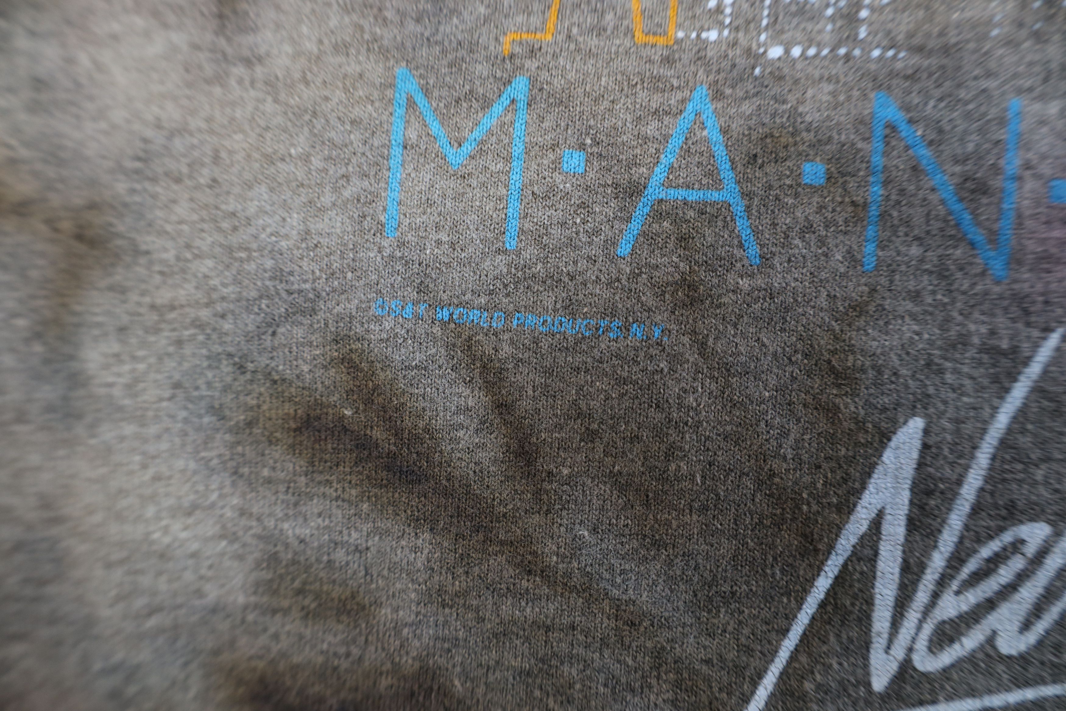 Vintage Vintage 80s Wash Manhattan New York Crewneck Sweatshirt USA Size L / US 10 / IT 46 - 6 Thumbnail