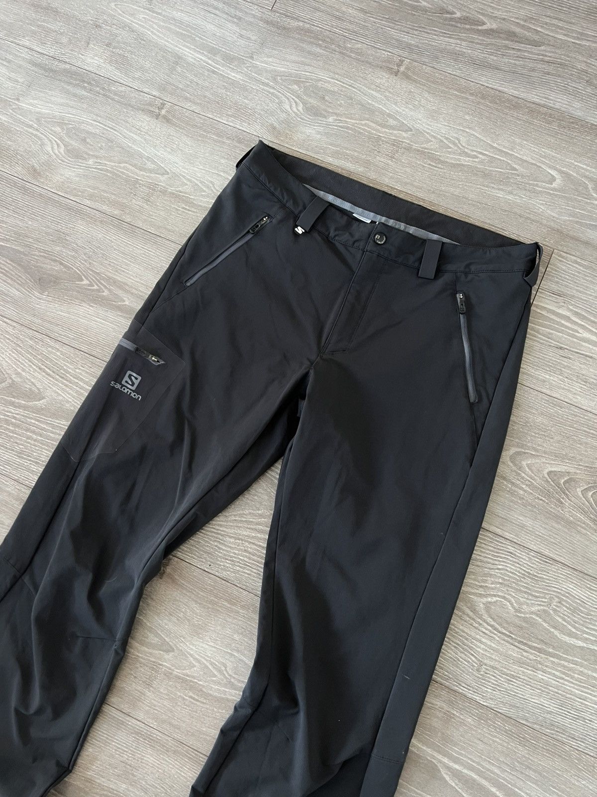 Salomon Salomon Lab System Outdoor Climawind S Logo Trail Pants Size US 30 / EU 46 - 11 Thumbnail