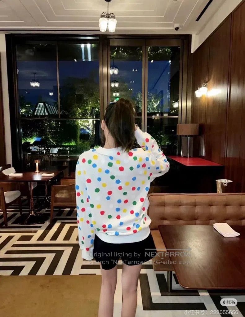 Louis Vuitton Louis Vuitton Yayoi Kusama polka-dot sweatshirt Size US L / EU 52-54 / 3 - 4 Thumbnail