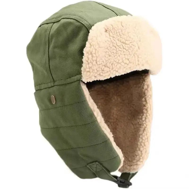 Japanese Brand Unisex Ear Flap Winter Windproof Cycling Snow Hats Size ONE SIZE - 1 Thumbnail