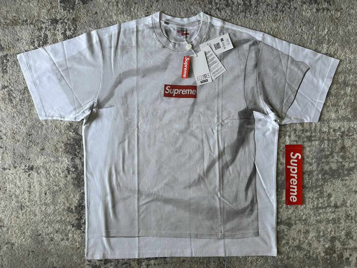 Maison Margiela × Supreme Supreme MM6 Maison Margiela Box Logo Tee
