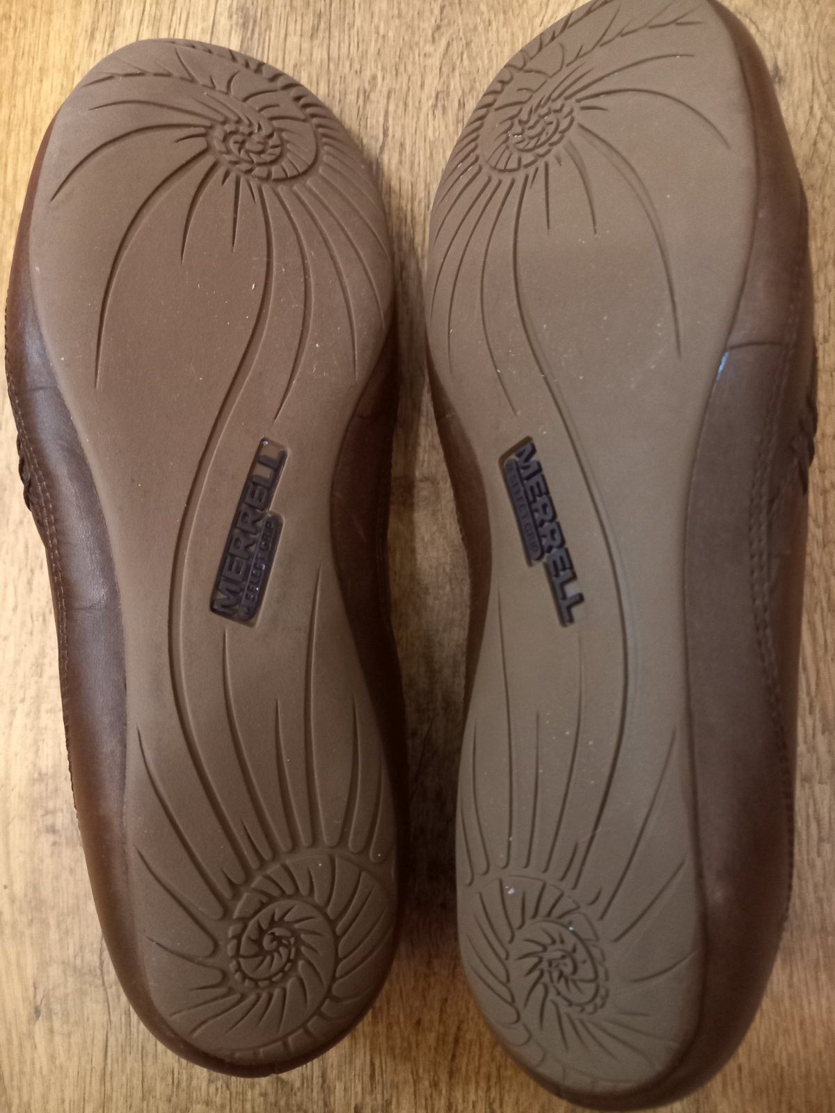 Merrell Brown Slip On Dark Earth Ballet Flats, Size 9.5 Size US 9.5 / IT 39.5 - 3 Thumbnail