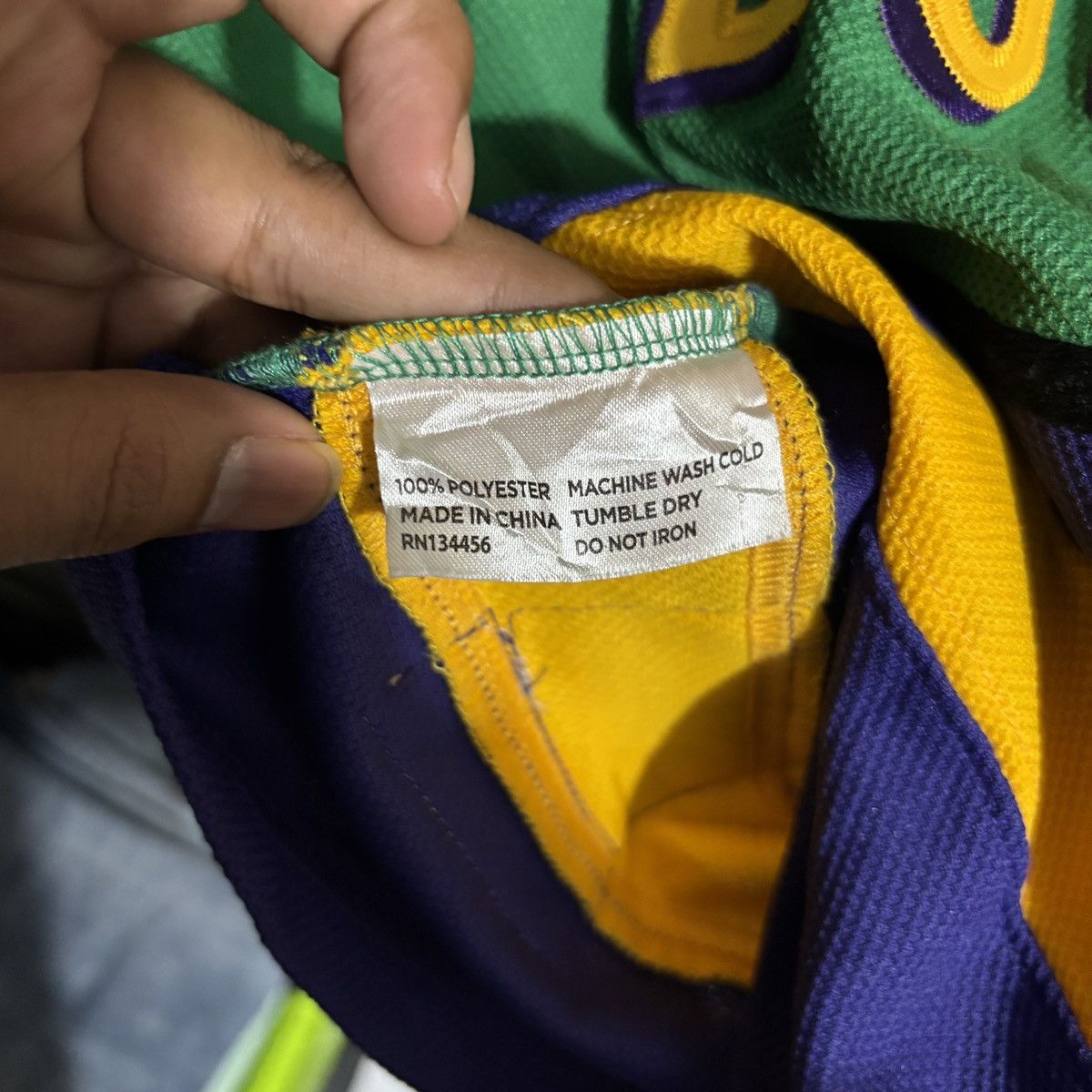 Japanese Brand GOLDBERG From The Mighty Ducks Movie Jersey Hockey Jersey Size US XL / EU 56 / 4 - 12 Thumbnail