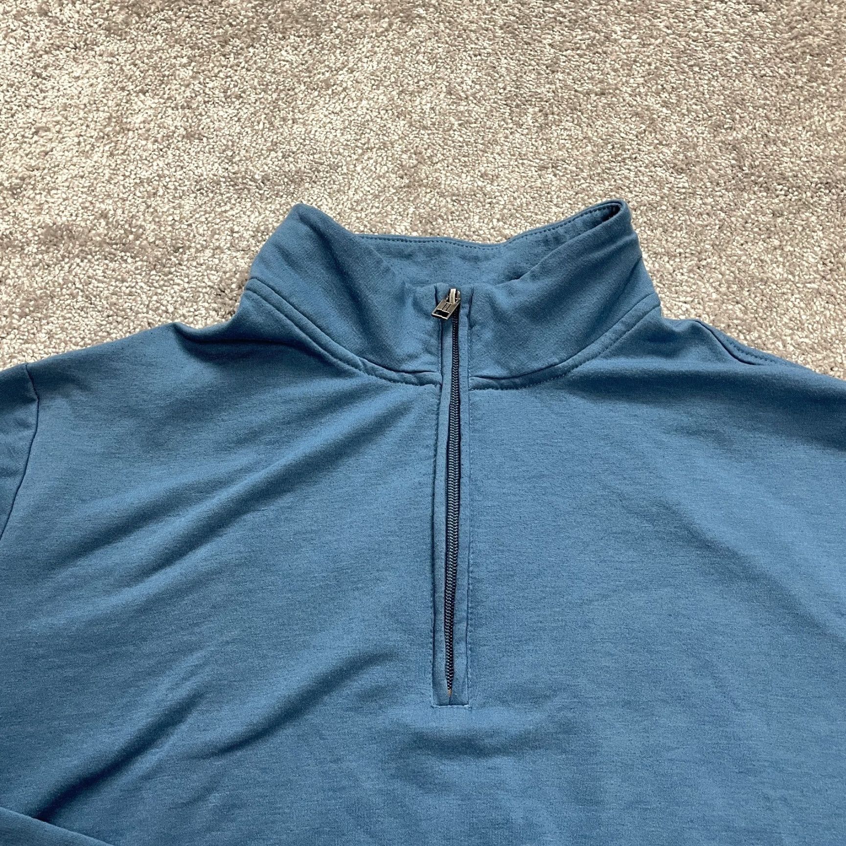Weatherproof Weatherproof Sweatshirt Jacket Mens XL Blue 1/4 Zip All Seasons - Shirt Size US XL / EU 56 / 4 - 2 Thumbnail
