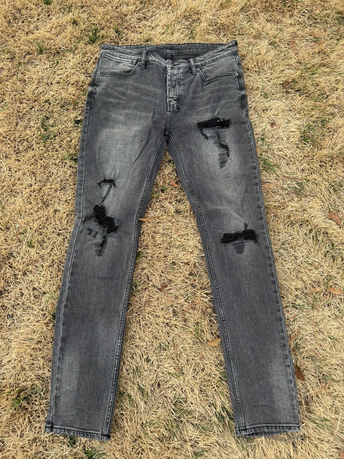 Ksubi Ksubi Slim-Fit Ripped jeans Size US 32 / EU 48 - 1 Thumbnail