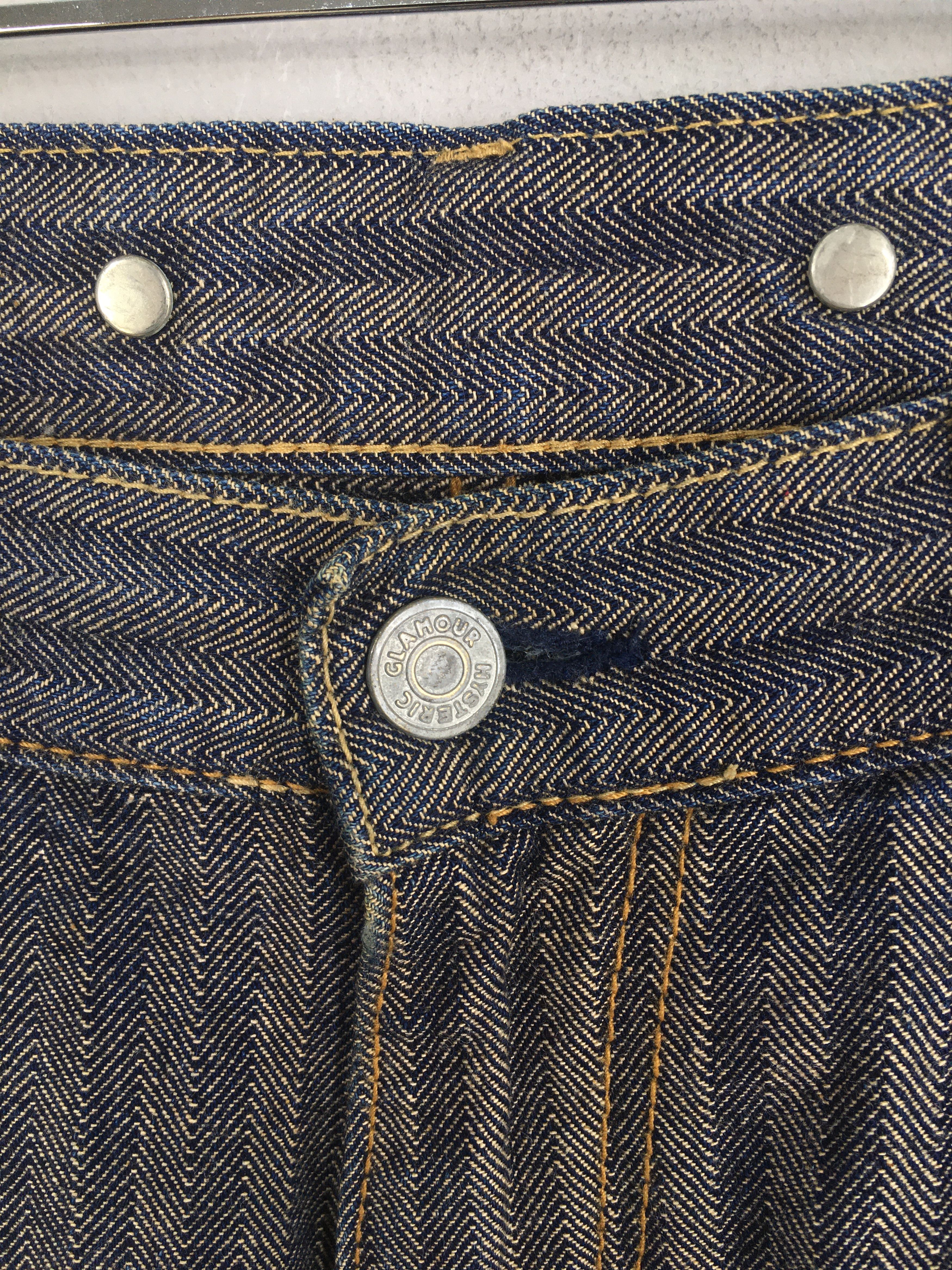 Hysteric Glamour Size 31x29 Hysteric Glamour Herringbone Carpenter S1697 Size US 31 - 5 Thumbnail