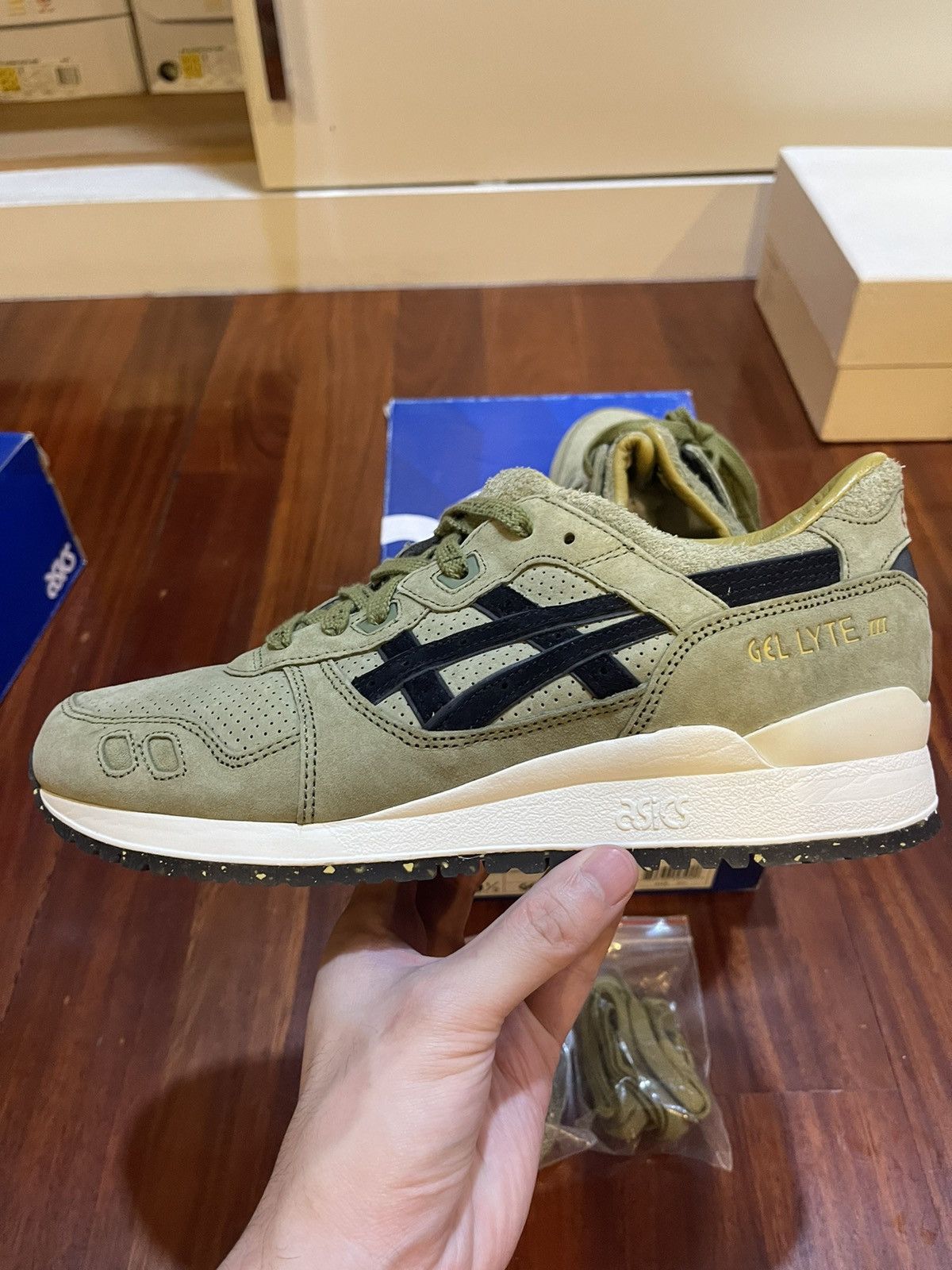 Asics × Footpatrol New!!! Foot Patrol x ASICS Gel Lyte 3 25th Anniversary 2015 Size US 9.5 / EU 42-43 - 11 Thumbnail