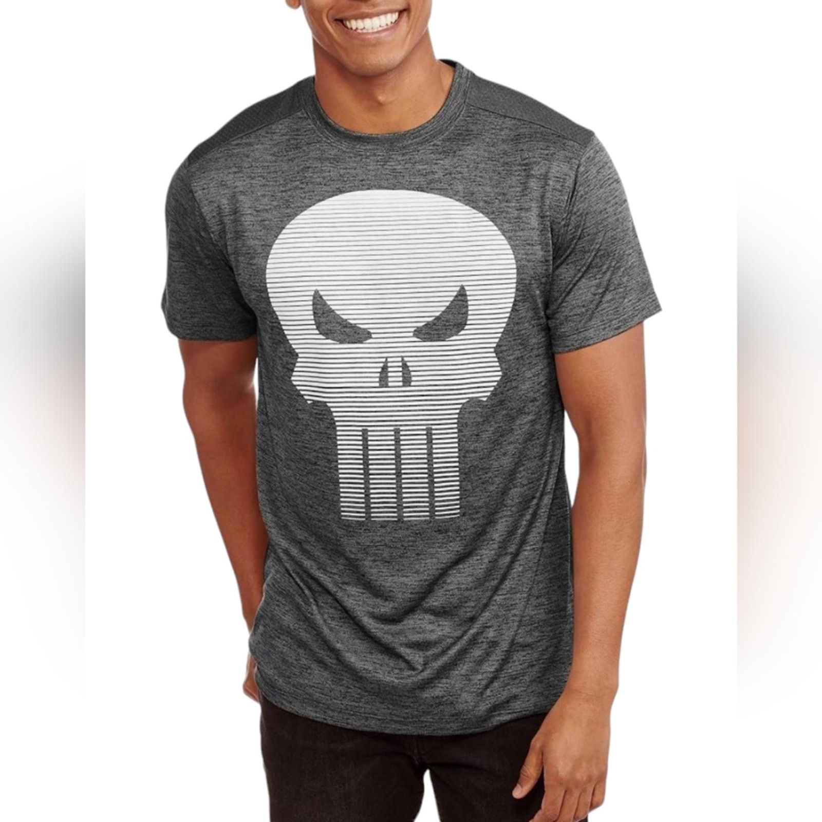 Marvel Comics Marvel Punisher Ombre Skull Poly Graphic T-Shirt Small Size US S / EU 44-46 / 1 - 1 Thumbnail