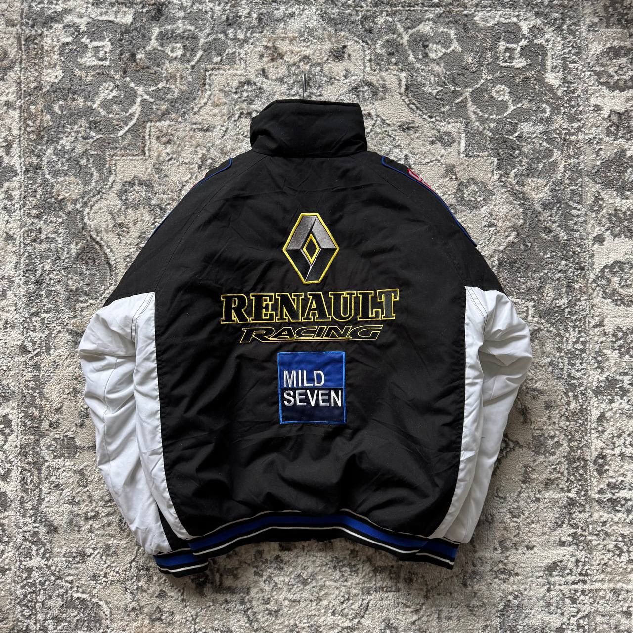 Formula 1 Vintage Renault Mild Seven F1 Racing Jacket Bomber Rare Size US M / EU 48-50 / 2 - 1 Thumbnail