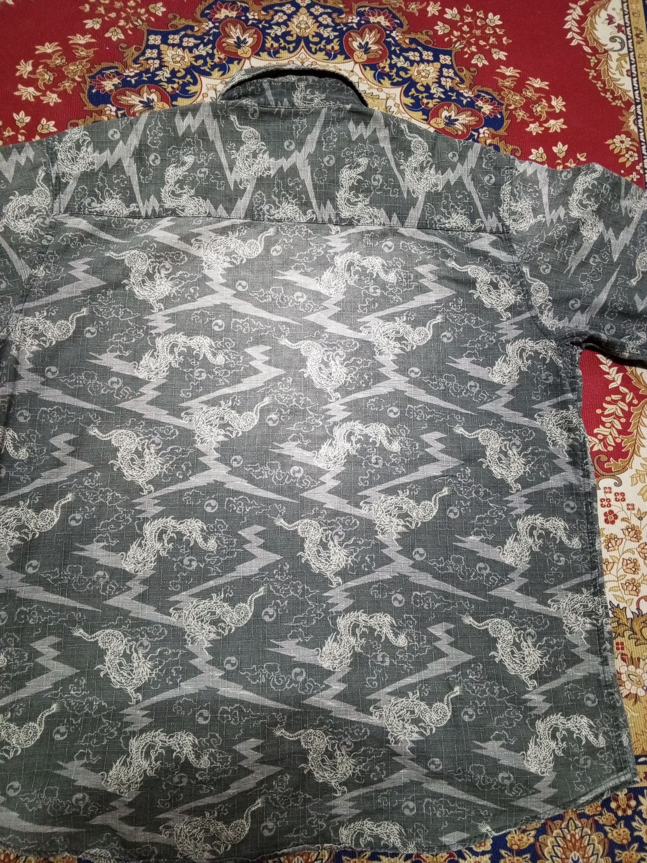 Dragonfly × Japanese Brand DRAGONFLY BUTTON SHIRT SHORT SLEEVE Size US XL / EU 56 / 4 - 6 Thumbnail