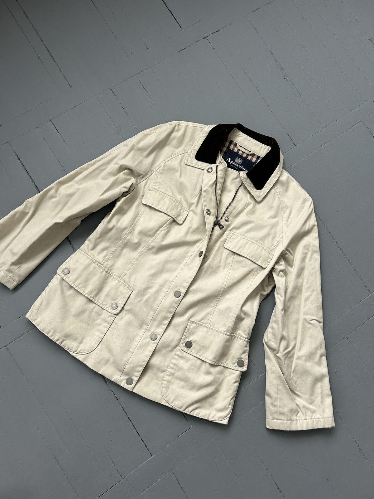Aquascutum Aquascutum vintage cloak jacket Size XL / US 12-14 / IT 48-50 - 2 Thumbnail