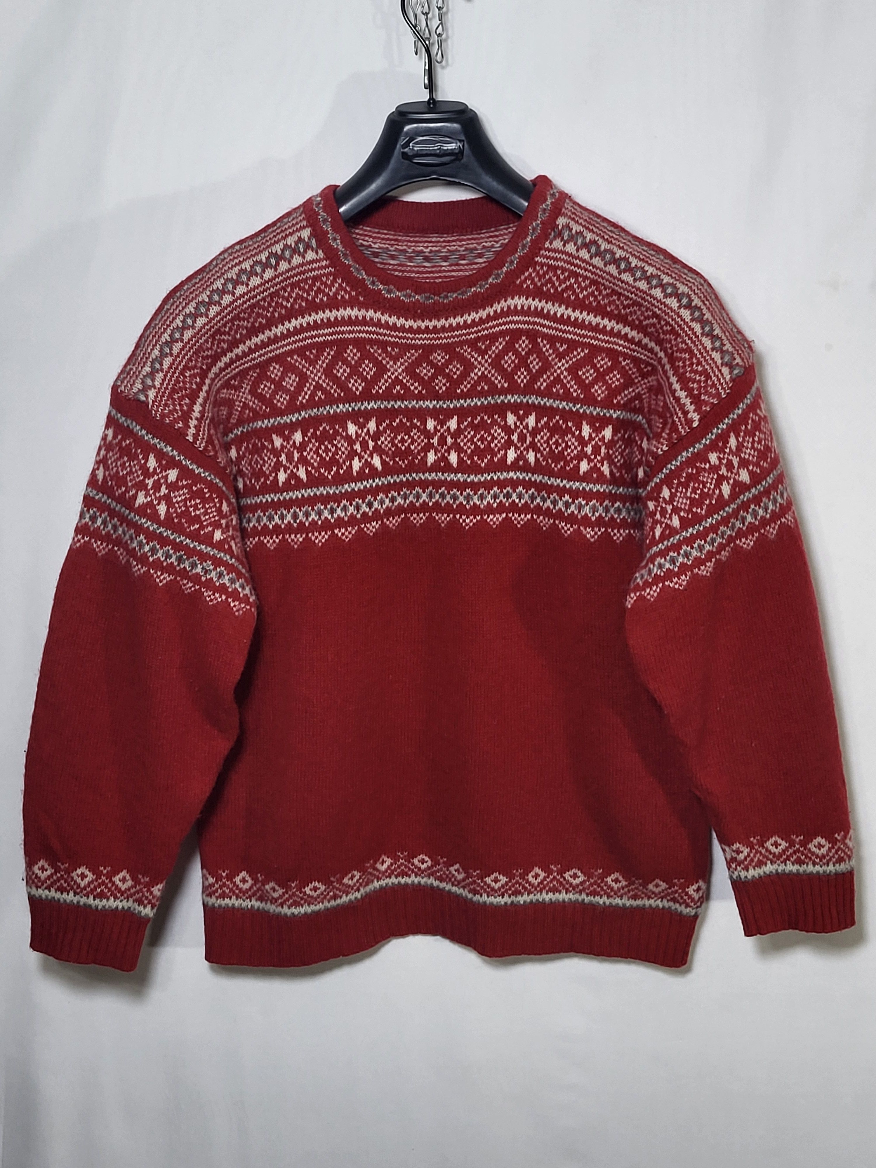 Vintage Vintage Wool Scandinavian Sweater Size US M / EU 48-50 / 2 - 2 Thumbnail