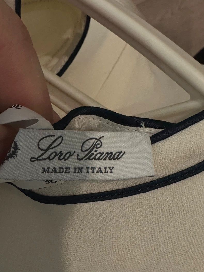 Loro Piana LORO PIANA Silk dress Size S / US 4 / IT 40 - 4 Thumbnail
