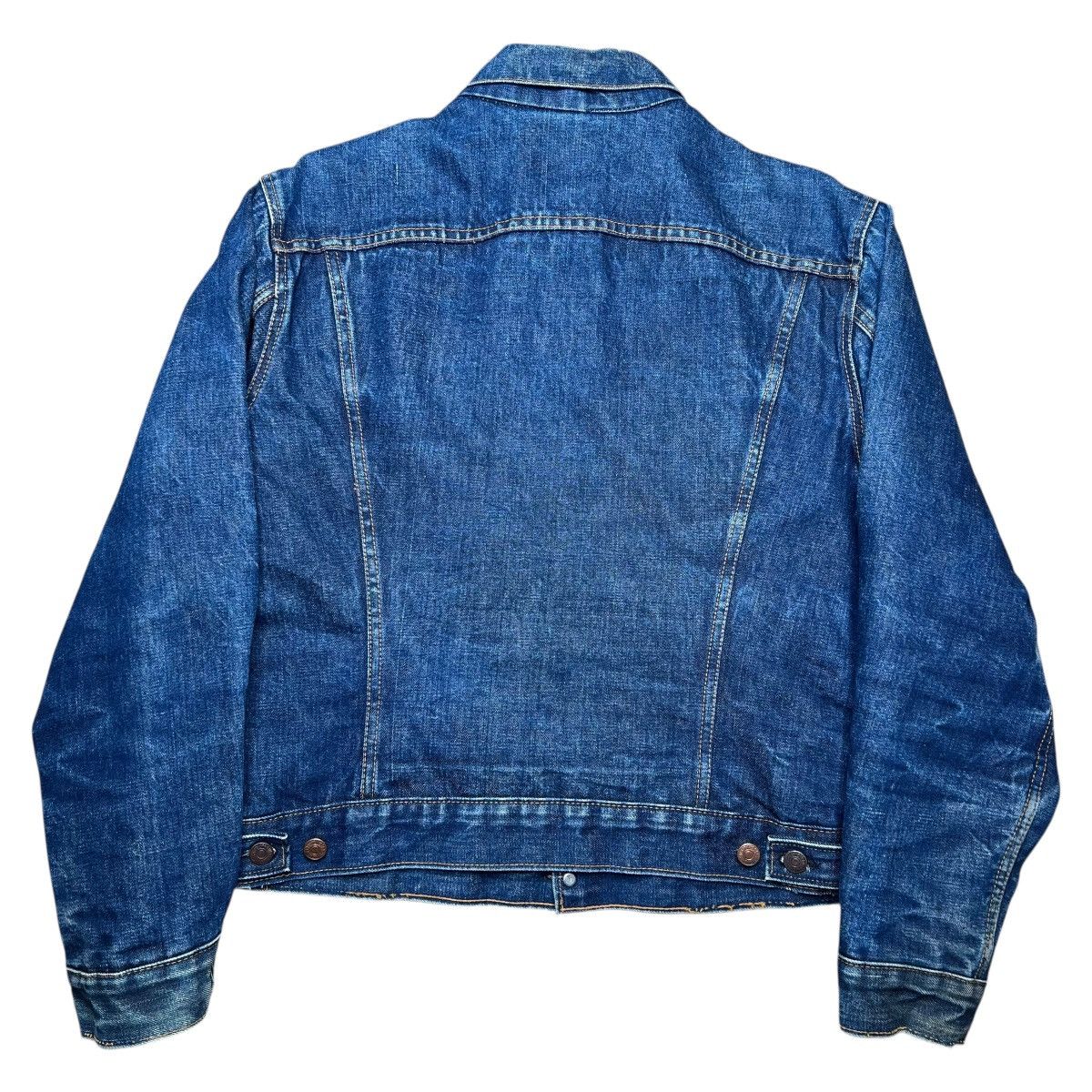 Levi's 60s Levi’s Big E Type III Trucker Blanket Lined Denim Jacket Size US L / EU 52-54 / 3 - 7 Thumbnail