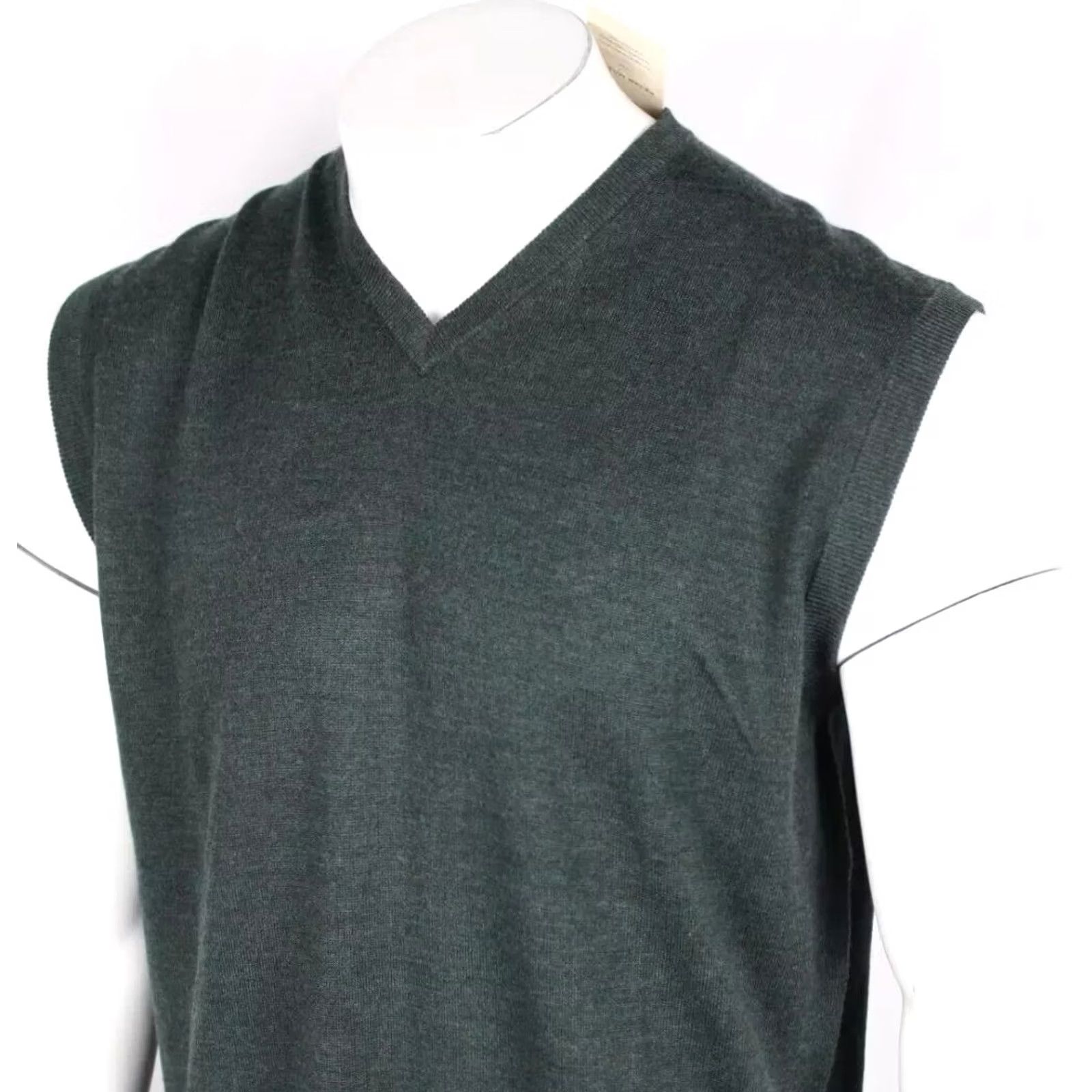 Peter Millar Peter Millar Sweater Vest Men's Large L Merino Wool Autumn Crest V Neck Balsam Size US L / EU 52-54 / 3 - 4 Thumbnail